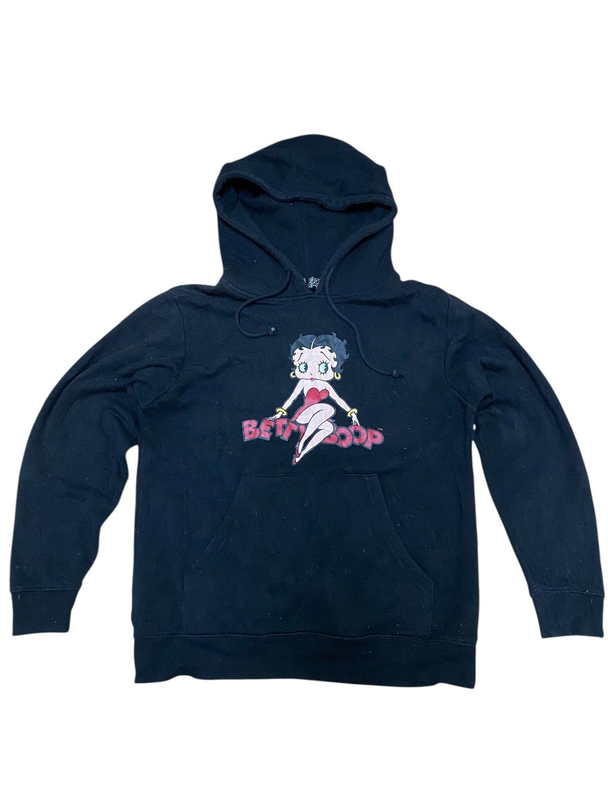 Japanese Brand × Vintage Vintage Betty Boop Black Hoodies Jacket (C4) Size US M / EU 48-50 / 2 - 1 Thumbnail