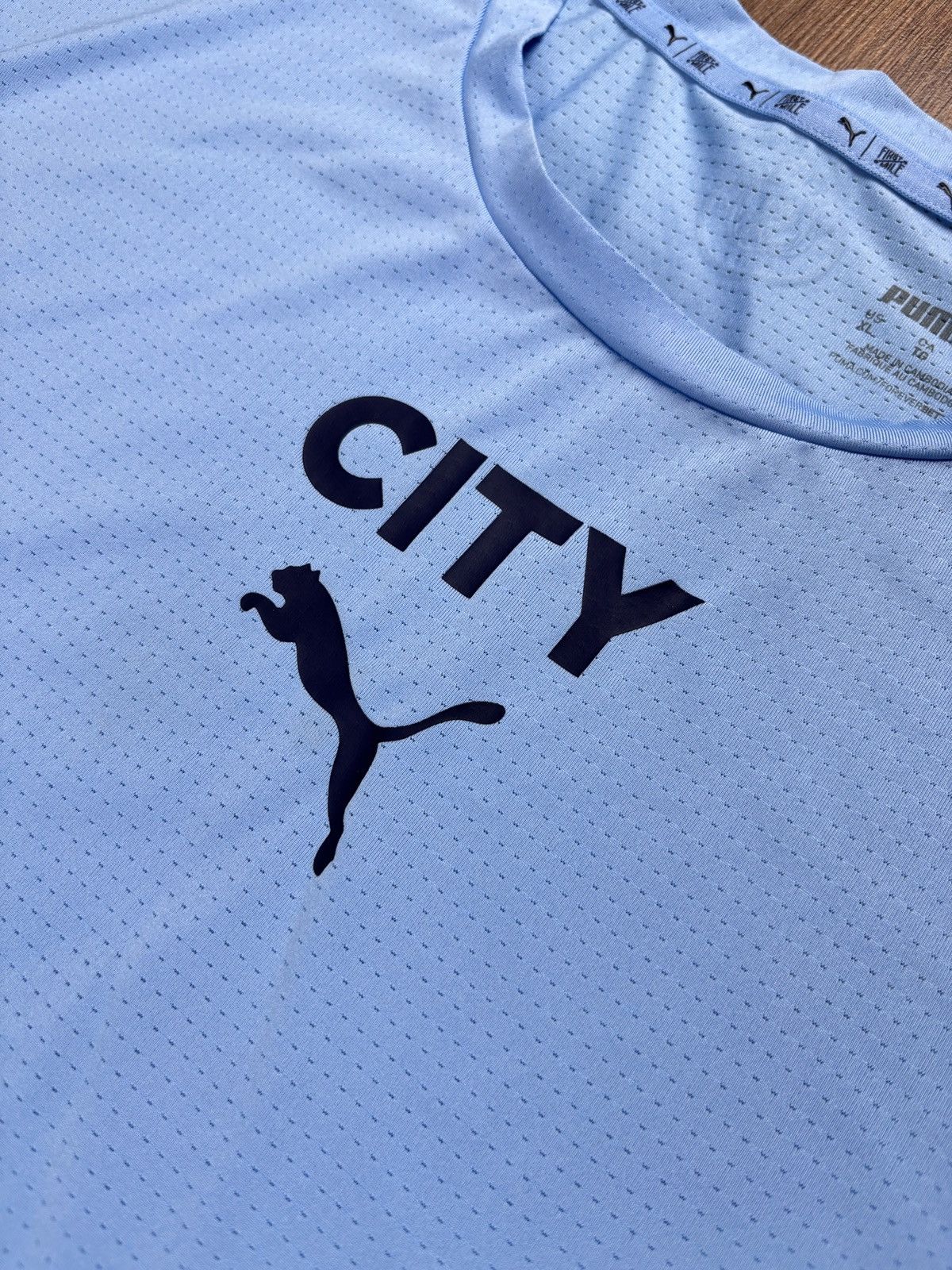 Puma Manchester City Training Jersey Shirt Puma Size XL Size US XL / EU 56 / 4 - 3 Thumbnail