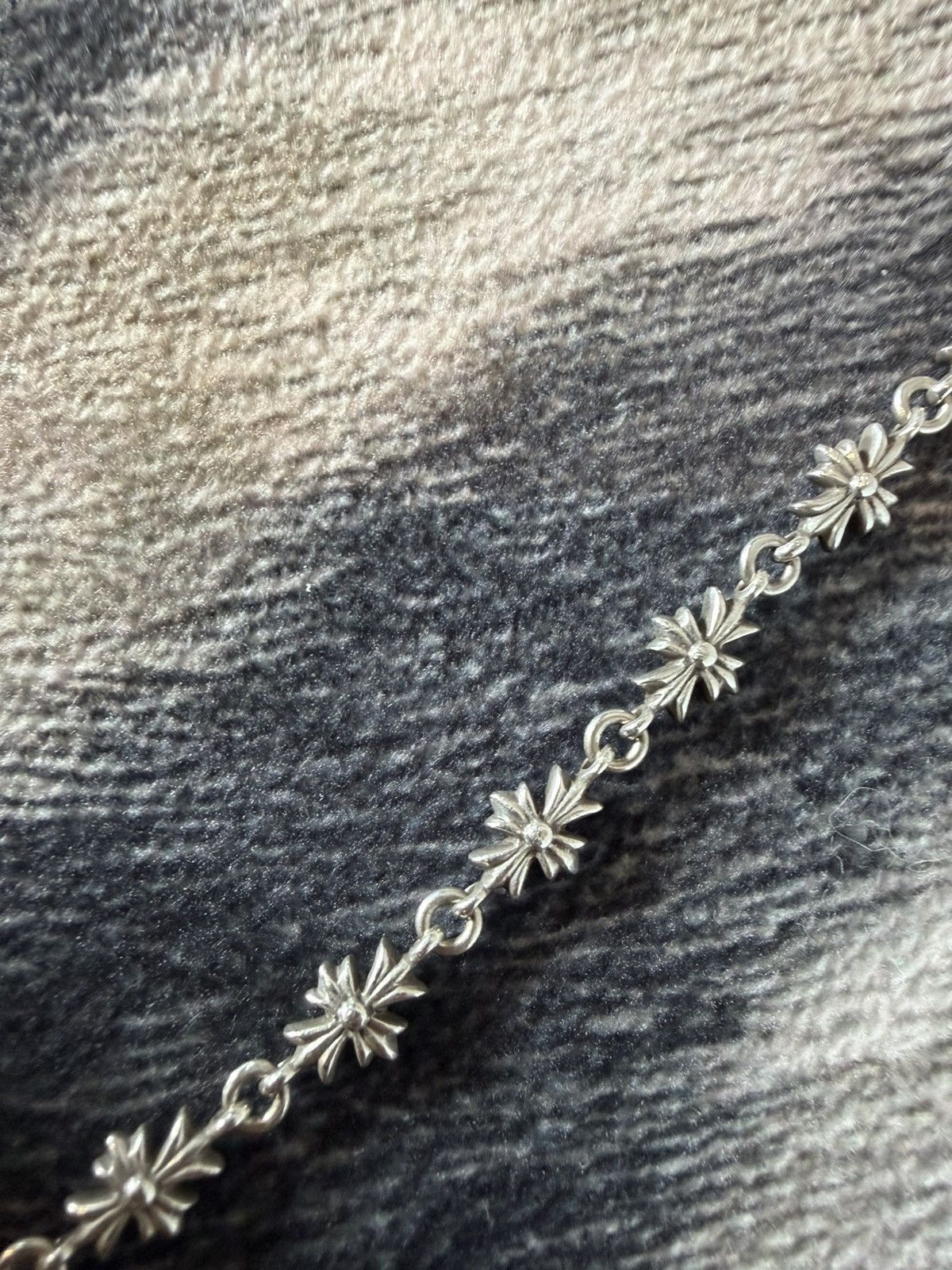 Chrome Hearts Chrome Hearts Tiny E Bracelet in Silver - 12 Links Size ONE SIZE - 9 Thumbnail