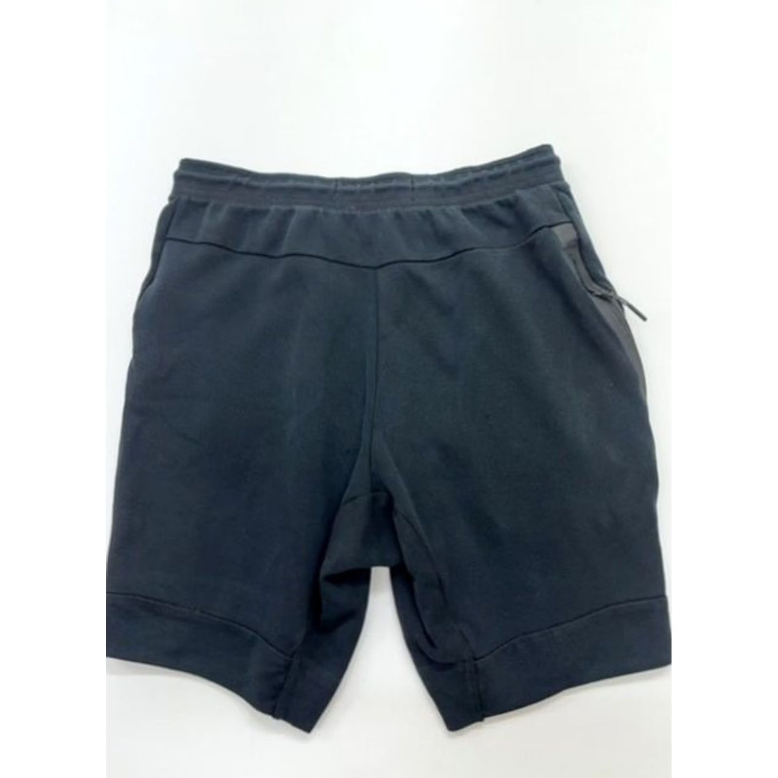 Nike Nike Men Black Athletic Fleece Shorts Drawstring Pockets Size M Used Size US 31 - 2 Thumbnail