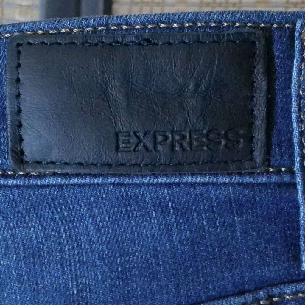 Express Express High Rise Straight Leg Jeans Size 27" / US 4 / IT 40 - 5 Thumbnail