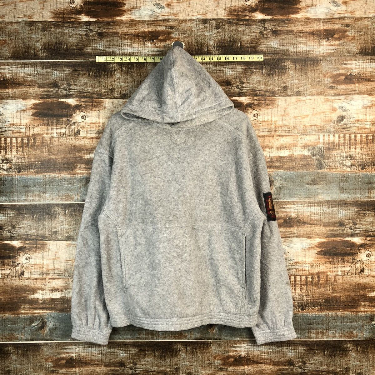 Woolrich Woolen Mills Wool Rich Grey Hoodie #A2314 Size US S / EU 44-46 / 1 - 1 Thumbnail