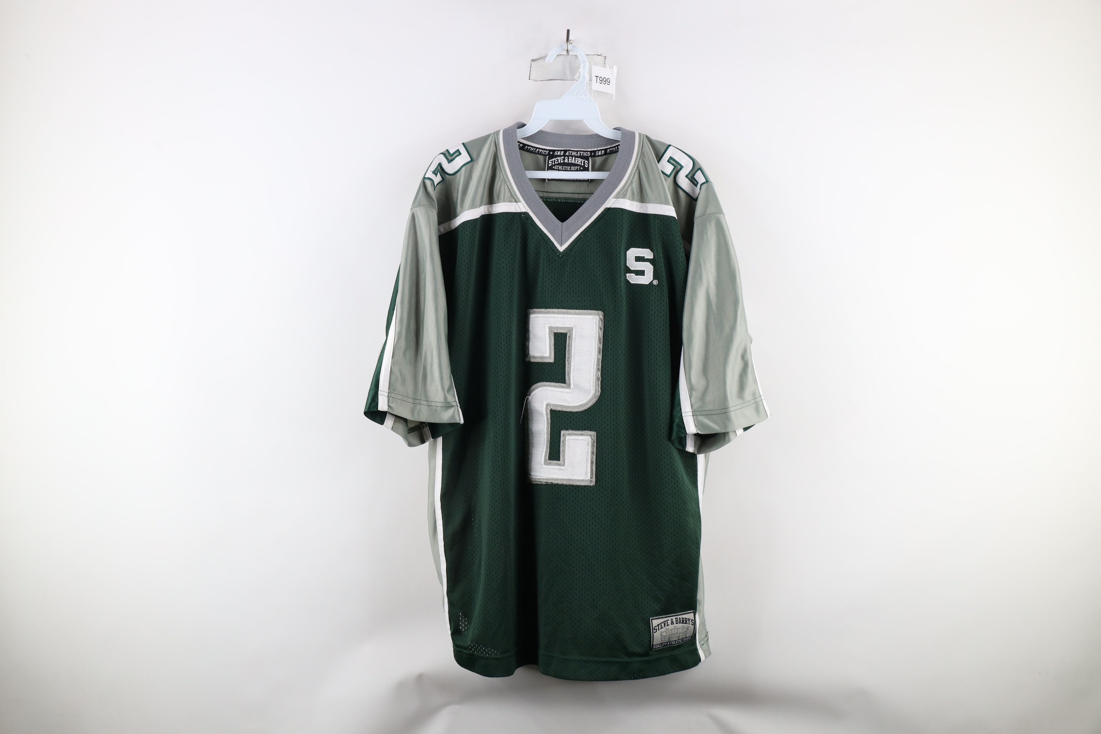 Vintage Vintage Michigan State University Football Jersey Green Size US M / EU 48-50 / 2 - 1 Thumbnail