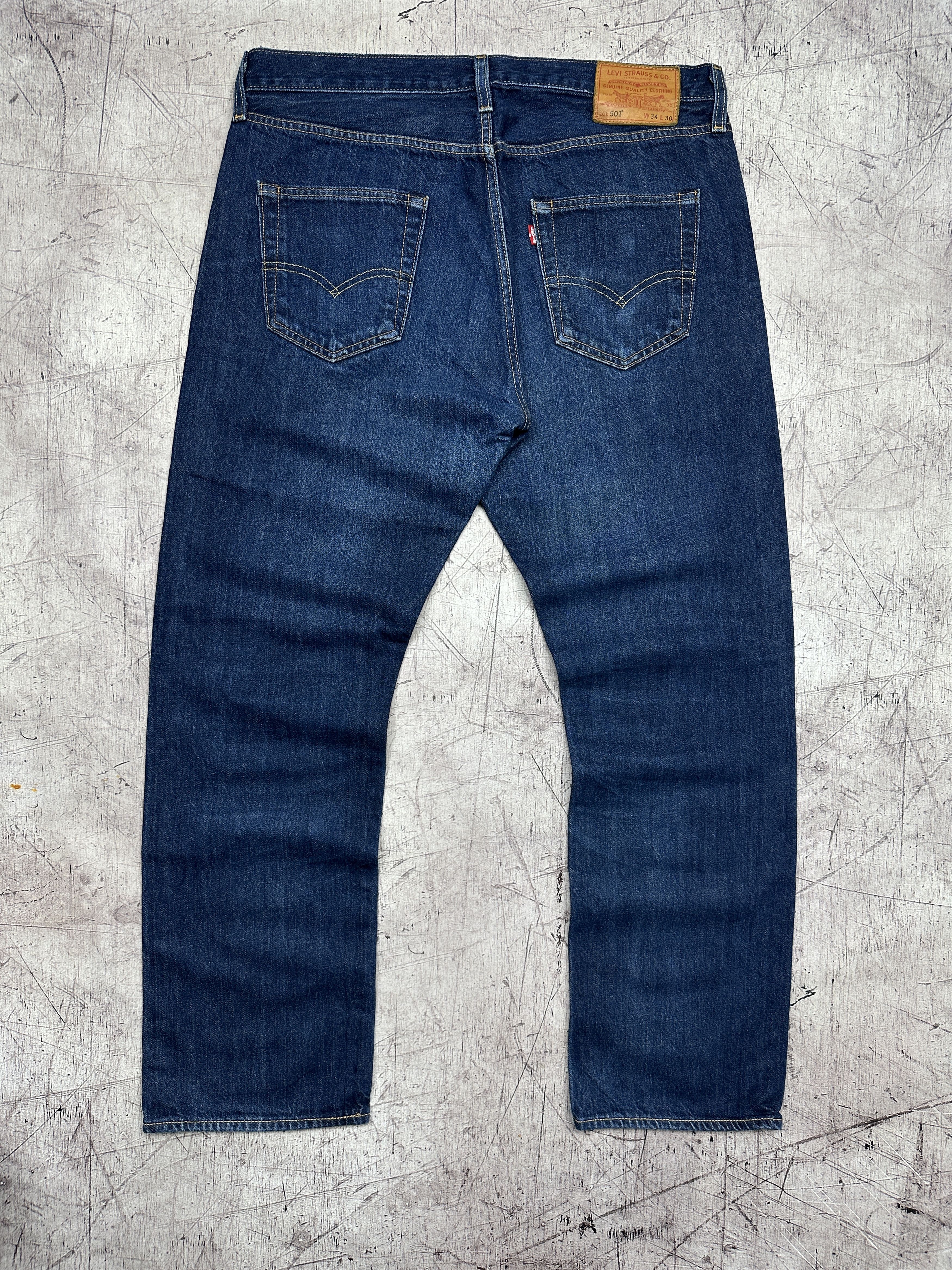 Levi's Levi's 501 Mens Premium Denim Pants Big E Jeans Size 32 x 30 Size US 34 / EU 50 - 1 Thumbnail