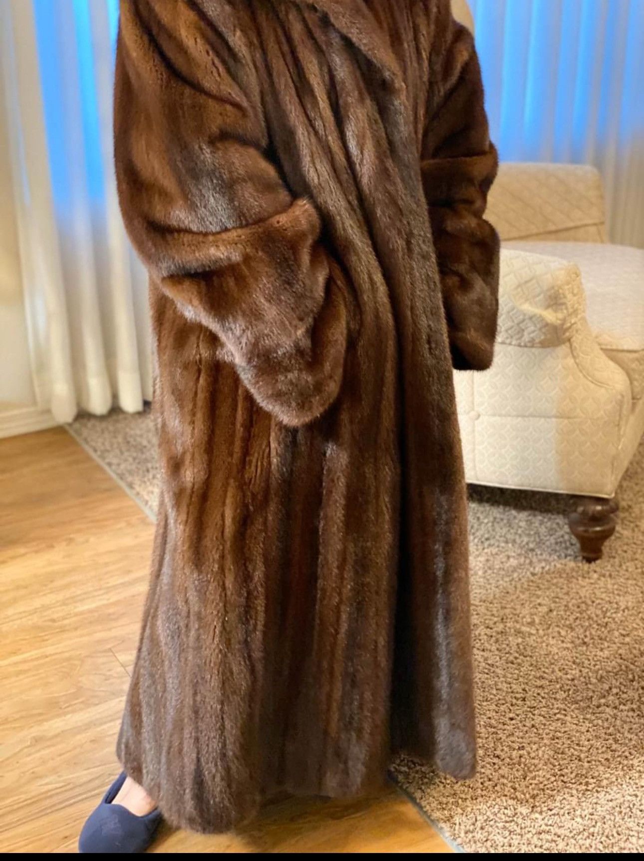 Other Mink fur coat full length Size ONE SIZE - 5 Thumbnail