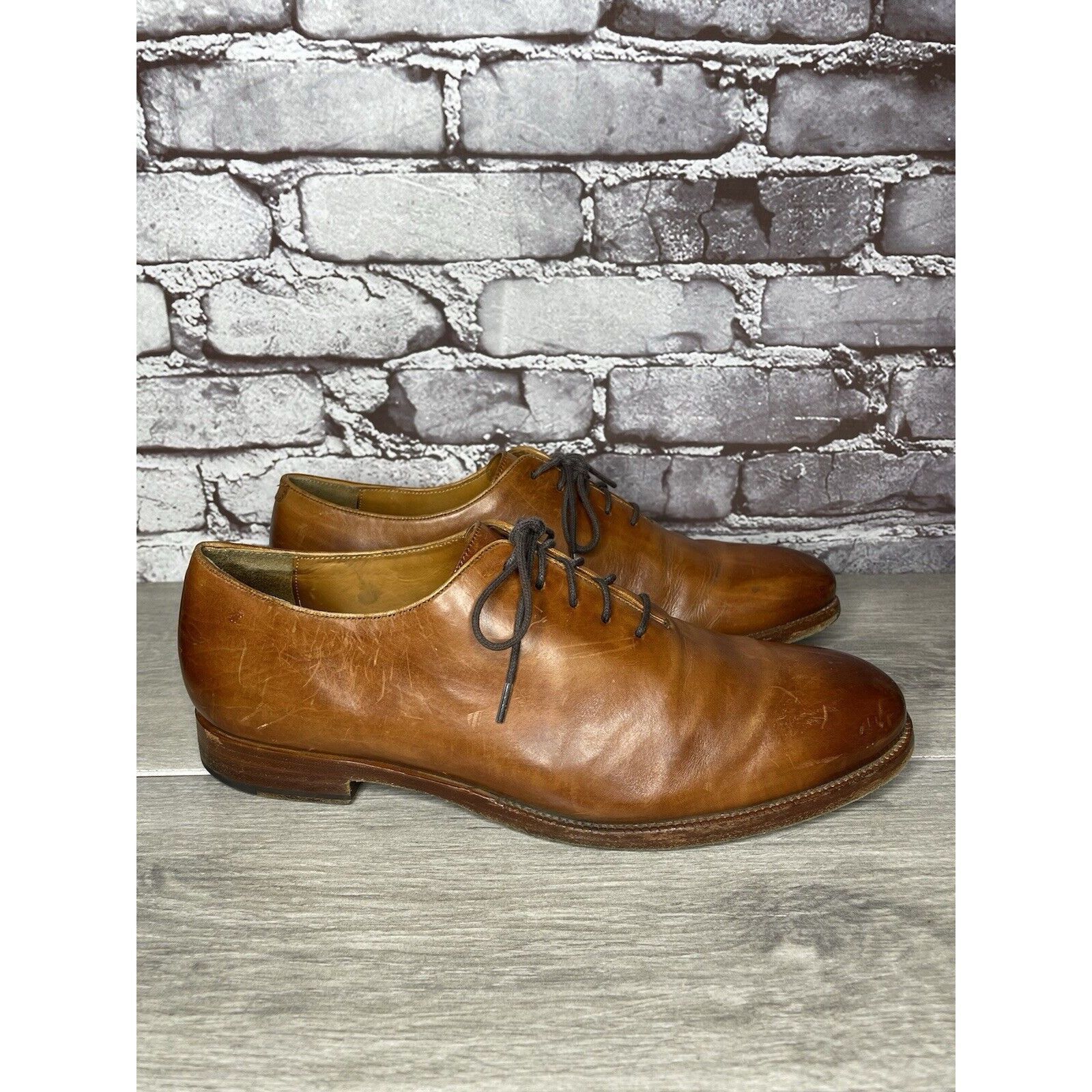 Cole Haan Cole Haan AMERICAN CLASSICS Mahogany Brown Leather Oxfords D Size US 8.5 / EU 41-42 - 24 Thumbnail