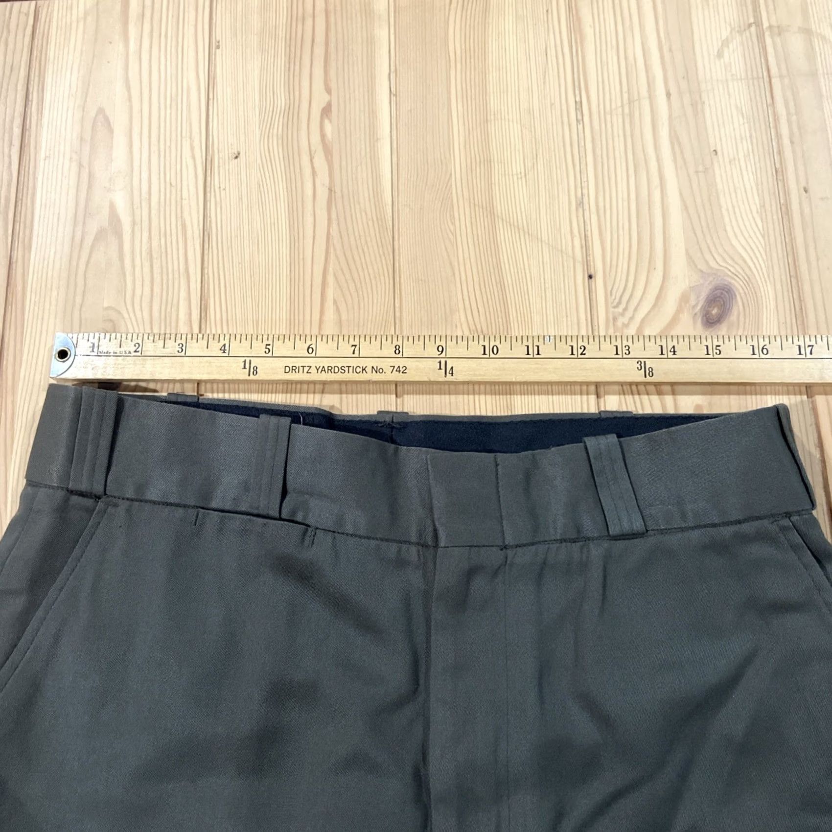 Vintage VINTAGE Green Pleated Mens Pants Western Costume Co. Hollywood 35 Breeches Cotton Cosplay USA Mens Size US 35 - 4 Thumbnail