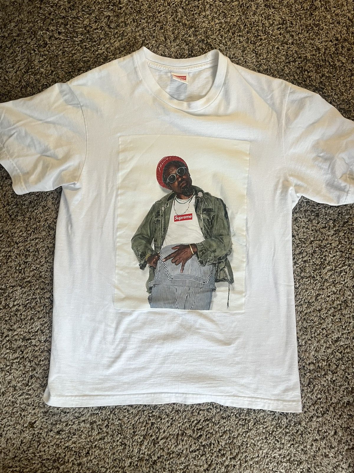 Supreme Supreme Andre 3000 Tee Size US S / EU 44-46 / 1 - 1 Thumbnail