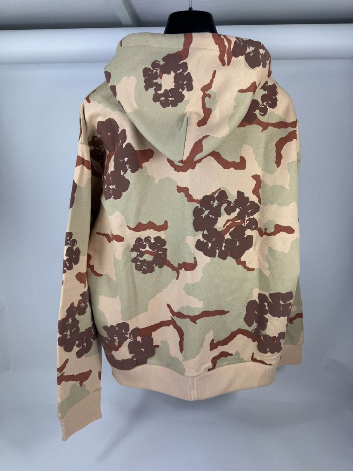 DENIM TEARS Tan Camouflage Zip Hoodie Size US L / EU 52-54 / 3 - 2 Thumbnail
