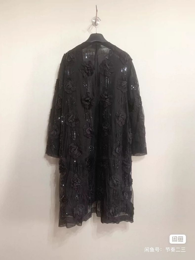 Dries Van Noten dries van noten Three-dimensional sequined coat 2504-Nexta Size US XXS / EU 40 - 2 Thumbnail
