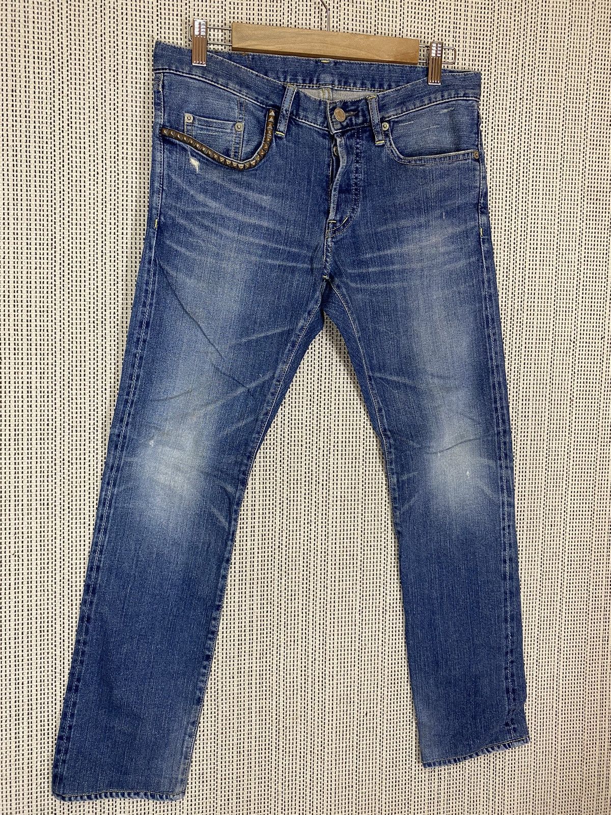 Hysteric Glamour × Seditionaries ‼️VINTAGE HYSTERIC GLAMOUR SELVEDGE DENIM VERY RARE‼️ Size US 30 / EU 46 - 3 Thumbnail