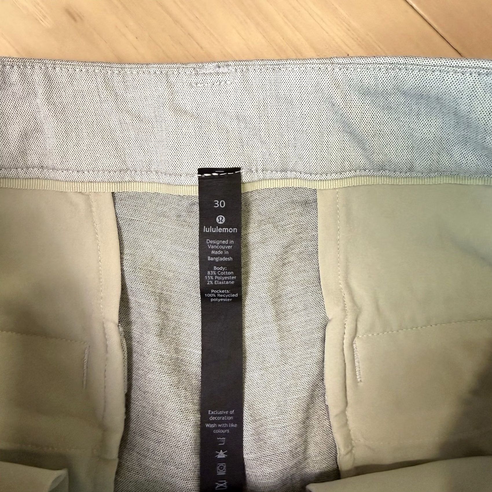Lululemon Lululemon Commission Shorts 30 Gray 9" Inseam Casual Workwear Golf Athleisure Size US 30 / EU 46 - 5 Thumbnail