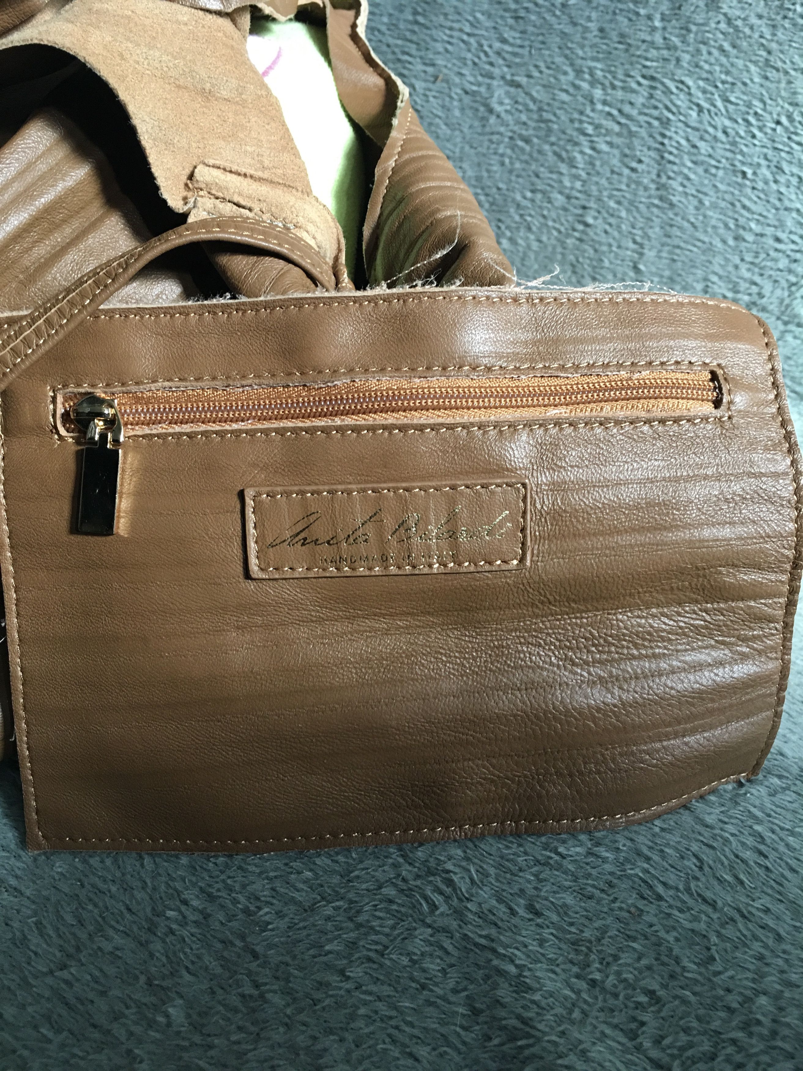 Other ANITA BILARDI ITALY Picasso Nappa Lamb Leather Bag Size ONE SIZE - 7 Thumbnail
