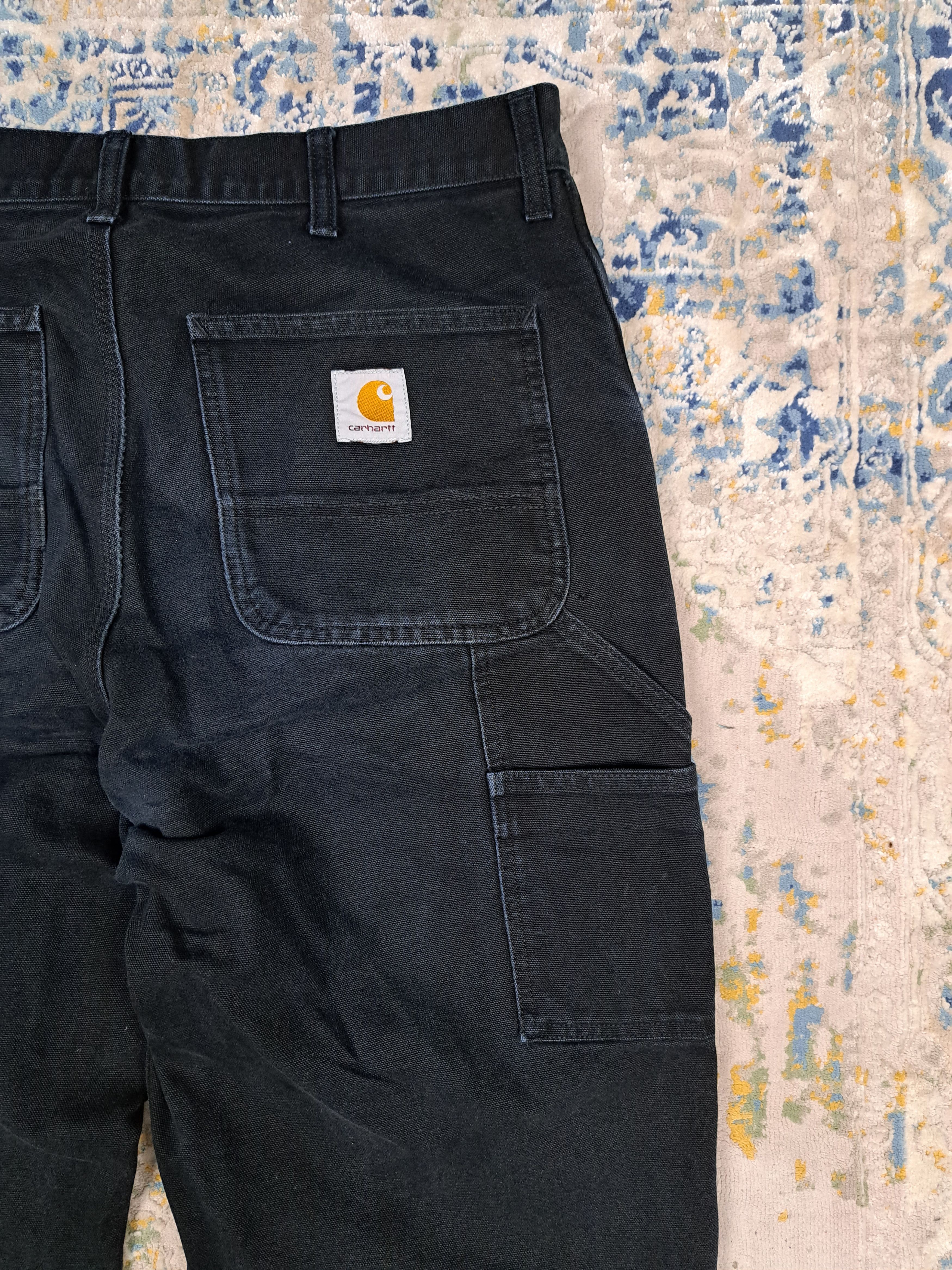Carhartt Carhartt Heavy Canvas Single Knee Pants Carpenter Workwear Size US 33 - 5 Thumbnail