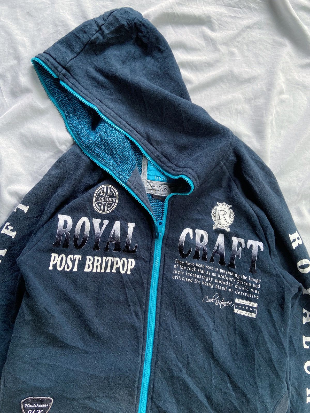 Beauty Beast JAPANESE ROYAL CRAFT ZIP HOODIE hysteric glamour kapital Size US M / EU 48-50 / 2 - 3 Thumbnail