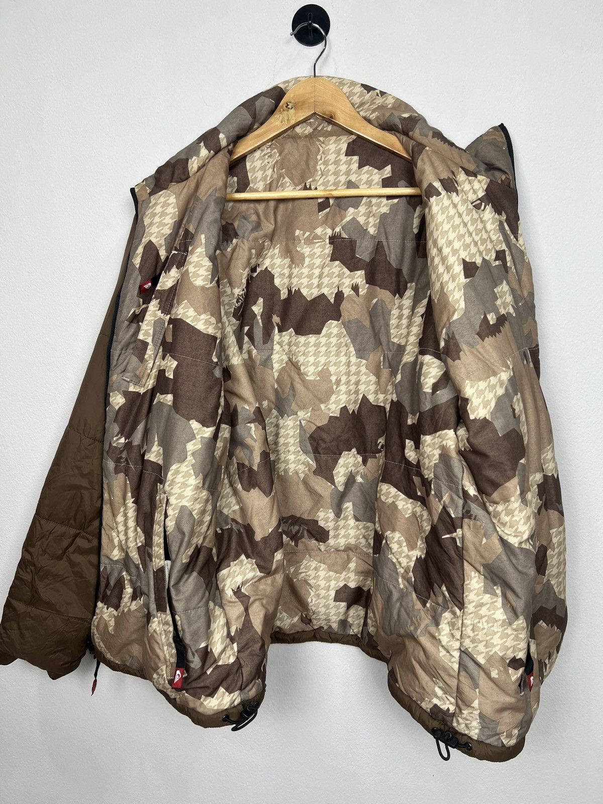 Quicksilver Vintage Quiksilver Japan Reversible Puffer Jacket Size US L / EU 52-54 / 3 - 18 Thumbnail