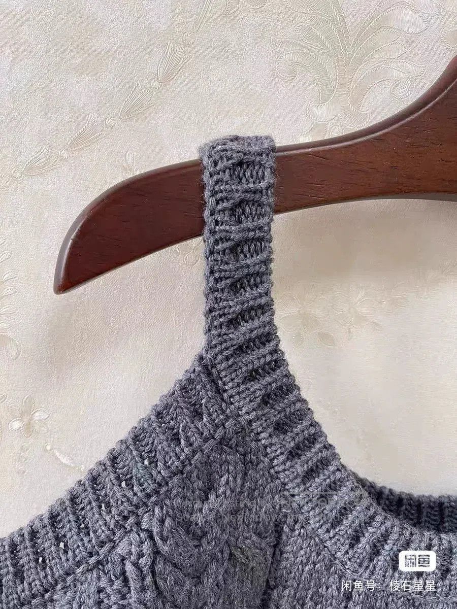 Miu Miu Miu Miu Runway Heavy Knit Wool Camisole Dress. Size M / US 6-8 / IT 42-44 - 6 Thumbnail