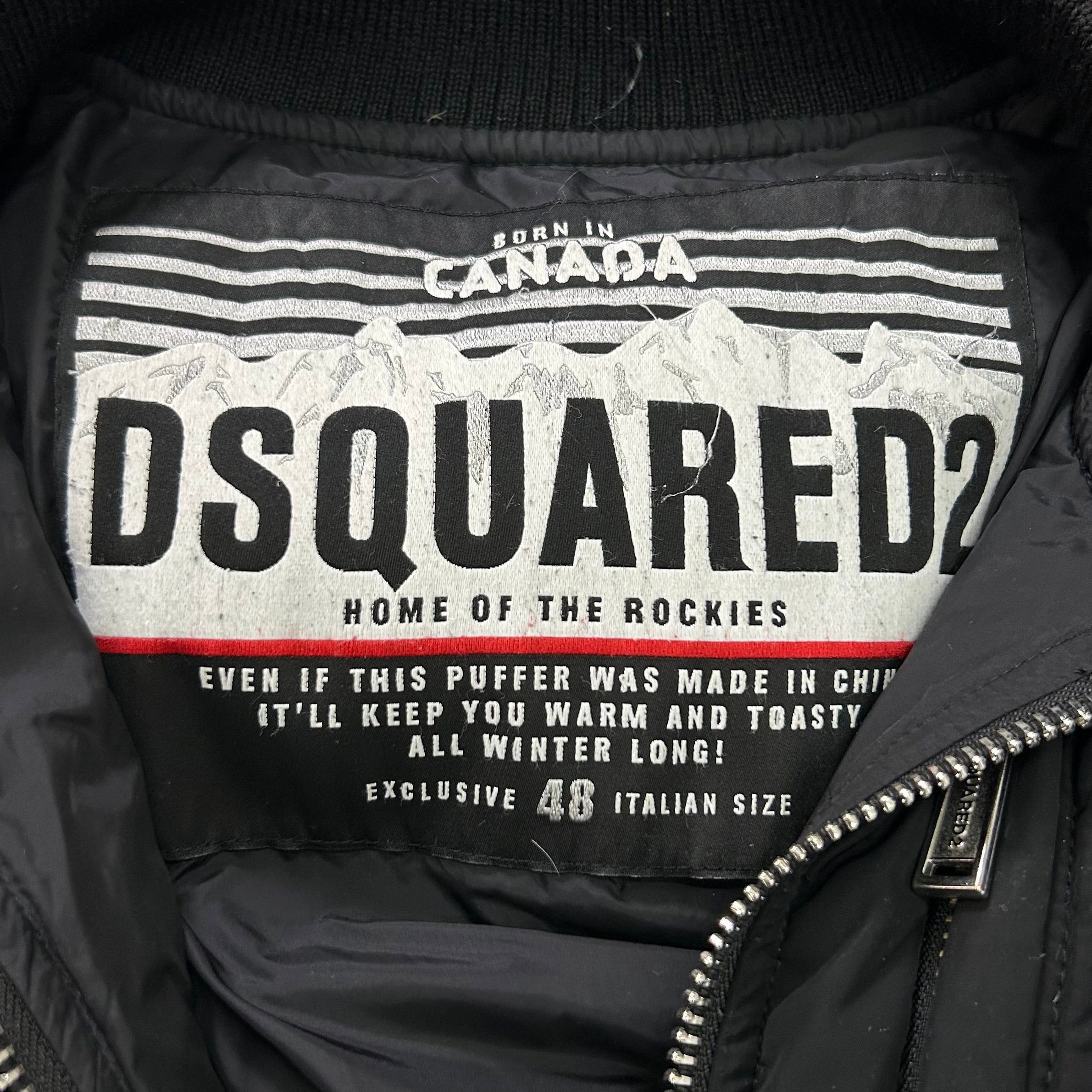 Dsquared2 Dsquared2 Multi-Pocket Puffer Bomber Jacket Size US M / EU 48-50 / 2 - 9 Thumbnail