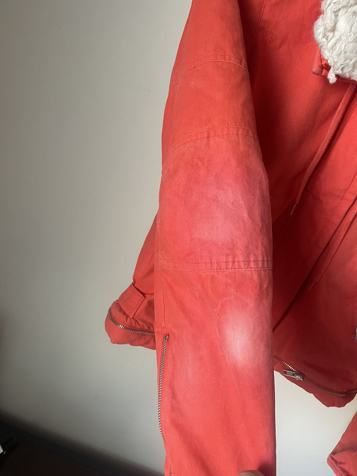 Juicy Couture Women’s Juicy Couture Y2K Orange Bomber Jacket Faux Fur Size S / US 4 / IT 40 - 14 Thumbnail