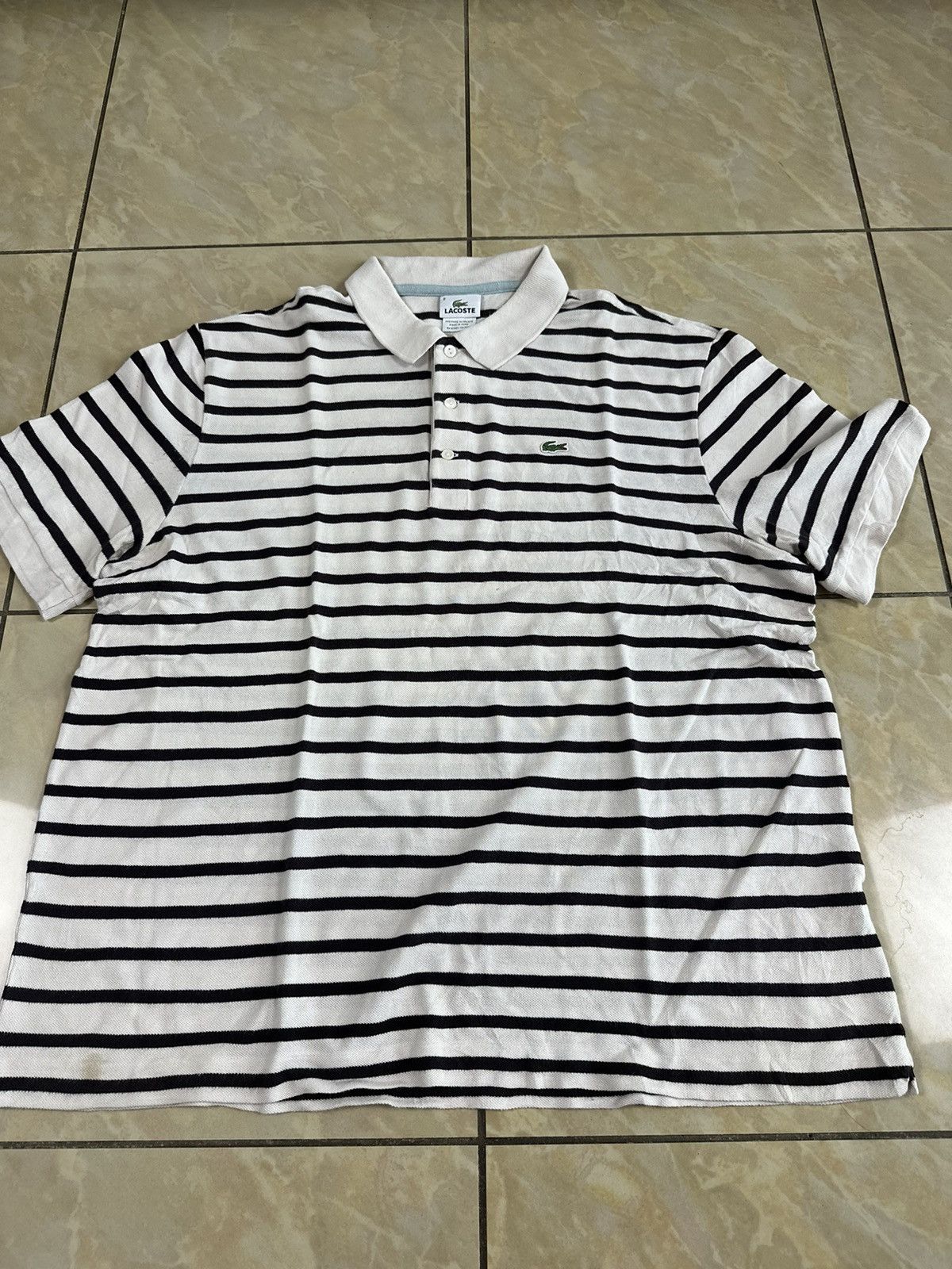 Lacoste Vintage Lacoste Polo Shirt Size US XXL / EU 58 / 5 - 1 Thumbnail