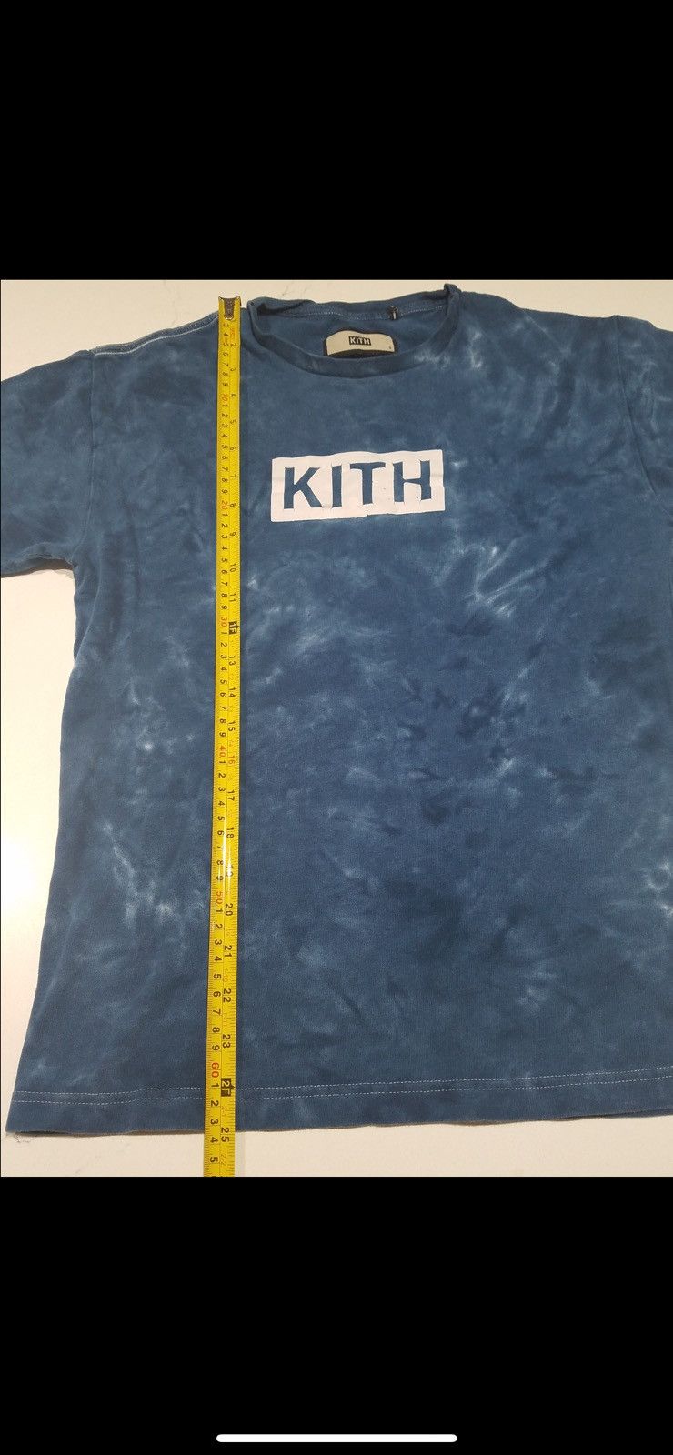Kith KITH Blue Tie-Dye Logo Tee Size US S / EU 44-46 / 1 - 4 Thumbnail
