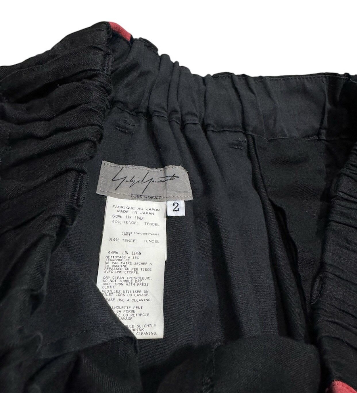 Yohji Yamamoto SS16 YYPH Sarouel Pants Size US 32 / EU 48 - 13 Thumbnail