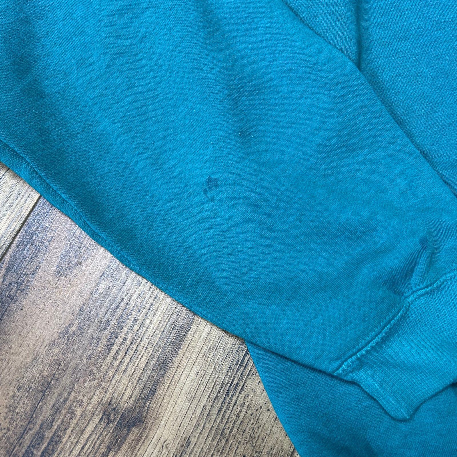Eddie Bauer × Vintage 90s Vintage Eddie Bauer Crewneck Sweatshirt Teal Medium Size US M / EU 48-50 / 2 - 5 Thumbnail
