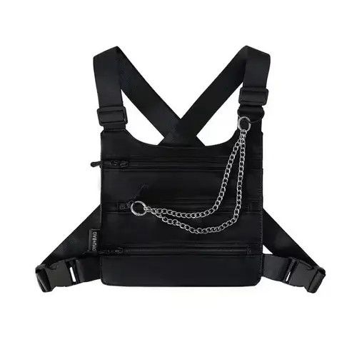 Homemade × Japanese Brand Bag Hip-hop Tactical Vest Bag Size ONE SIZE - 4 Thumbnail