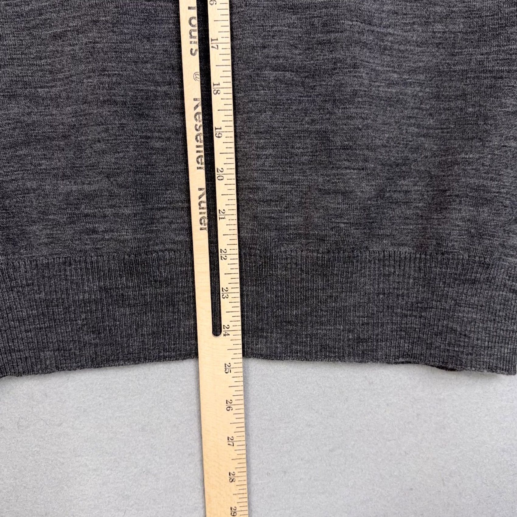 Charter Club Charter Club Sweater Womens XL Gray Wool Turtleneck Lightweight Knit Pullover Size XL / US 12-14 / IT 48-50 - 7 Thumbnail