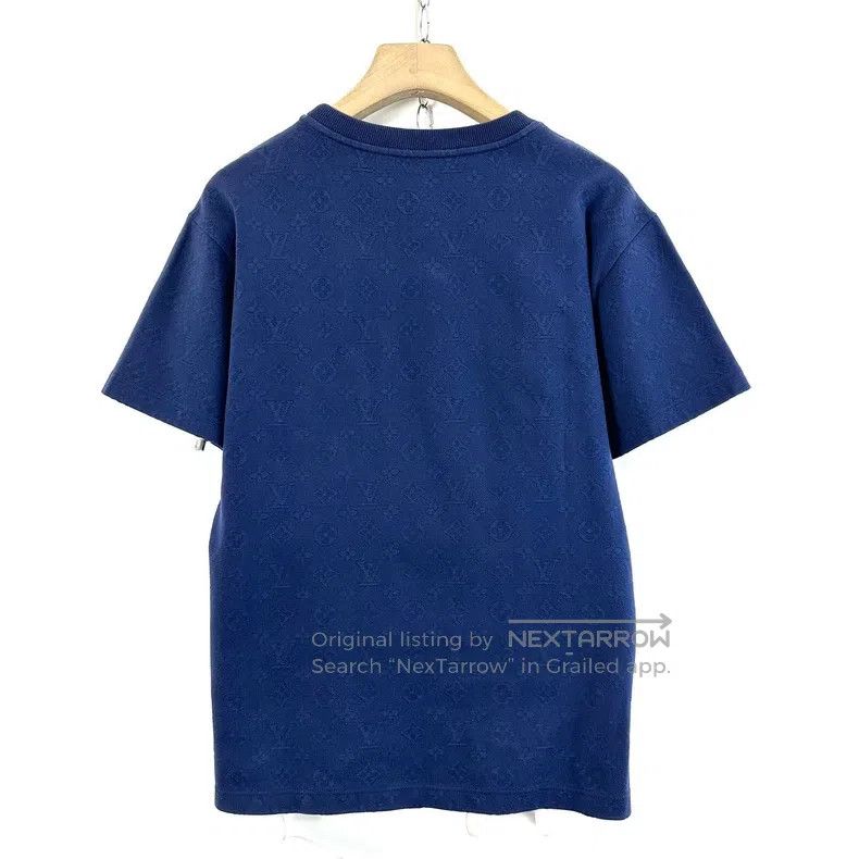 Louis Vuitton Louis Vuitton Dark blue dark stripes presbyopic full logo Size US S / EU 44-46 / 1 - 2 Thumbnail