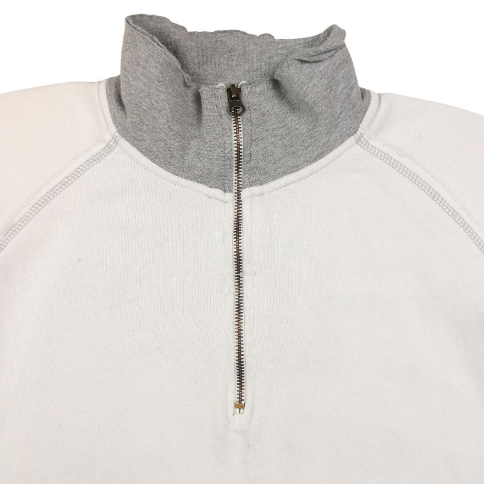 Designer Vintage Armani Jeans Q Zip Sweatshirt Size XL Size US XL / EU 56 / 4 - 3 Thumbnail