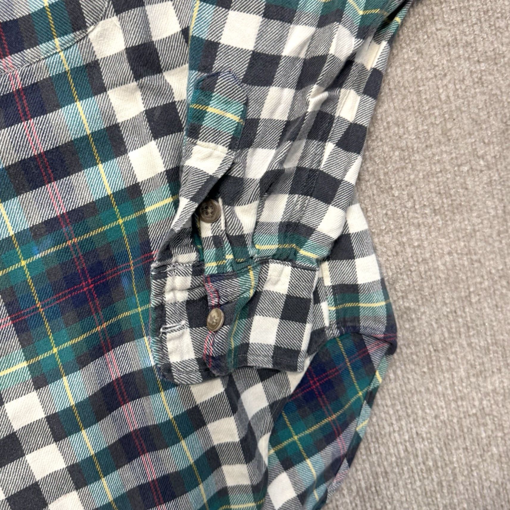 Polo Ralph Lauren VINTAGE Polo Ralph Lauren Flannel Shirt Men’s M 90s Plaid Cotton Button-Up Size US M / EU 48-50 / 2 - 5 Thumbnail