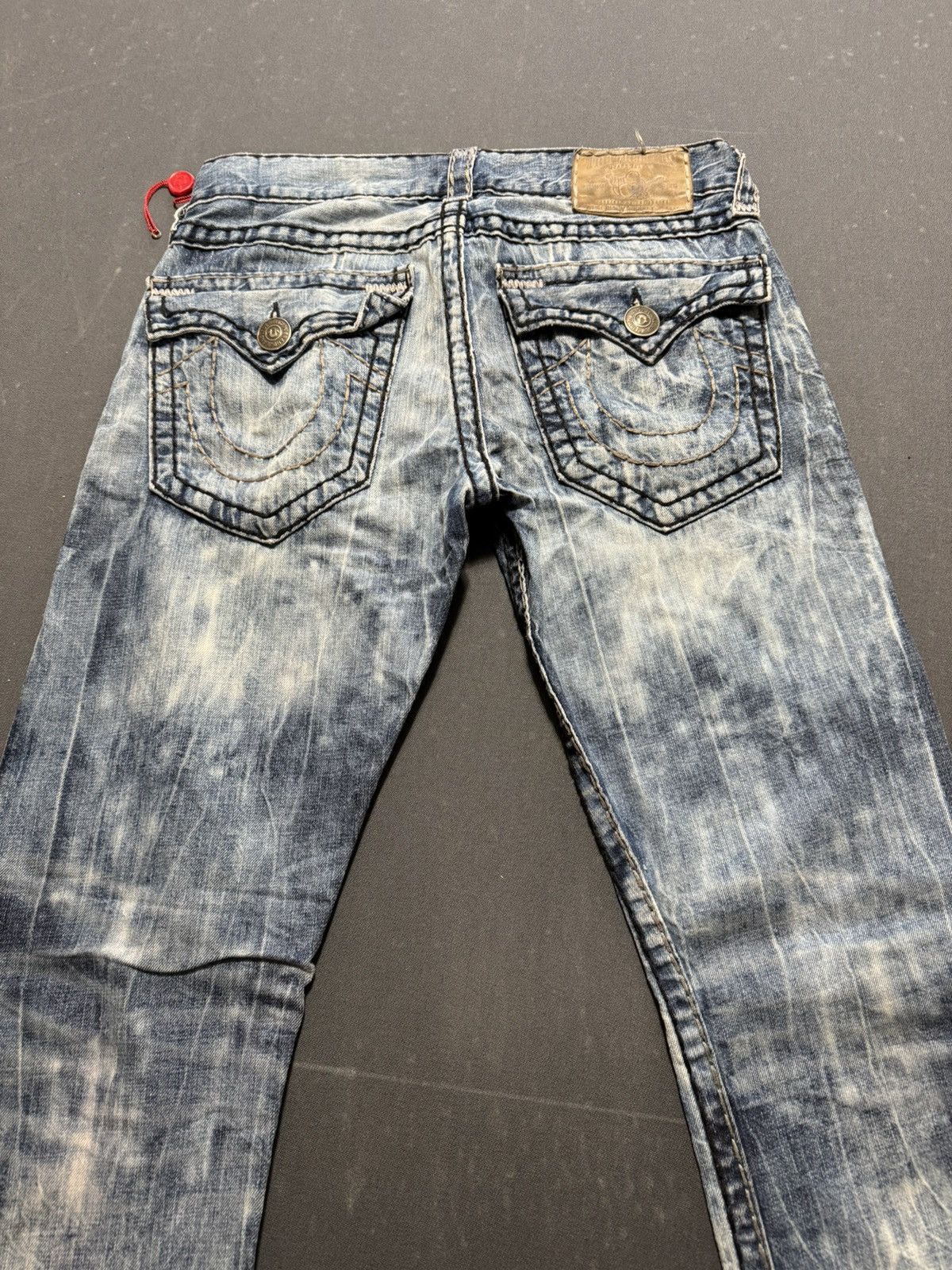 True Religion True Religion Acid Wash Denim Size US 30 / EU 46 - 1 Thumbnail