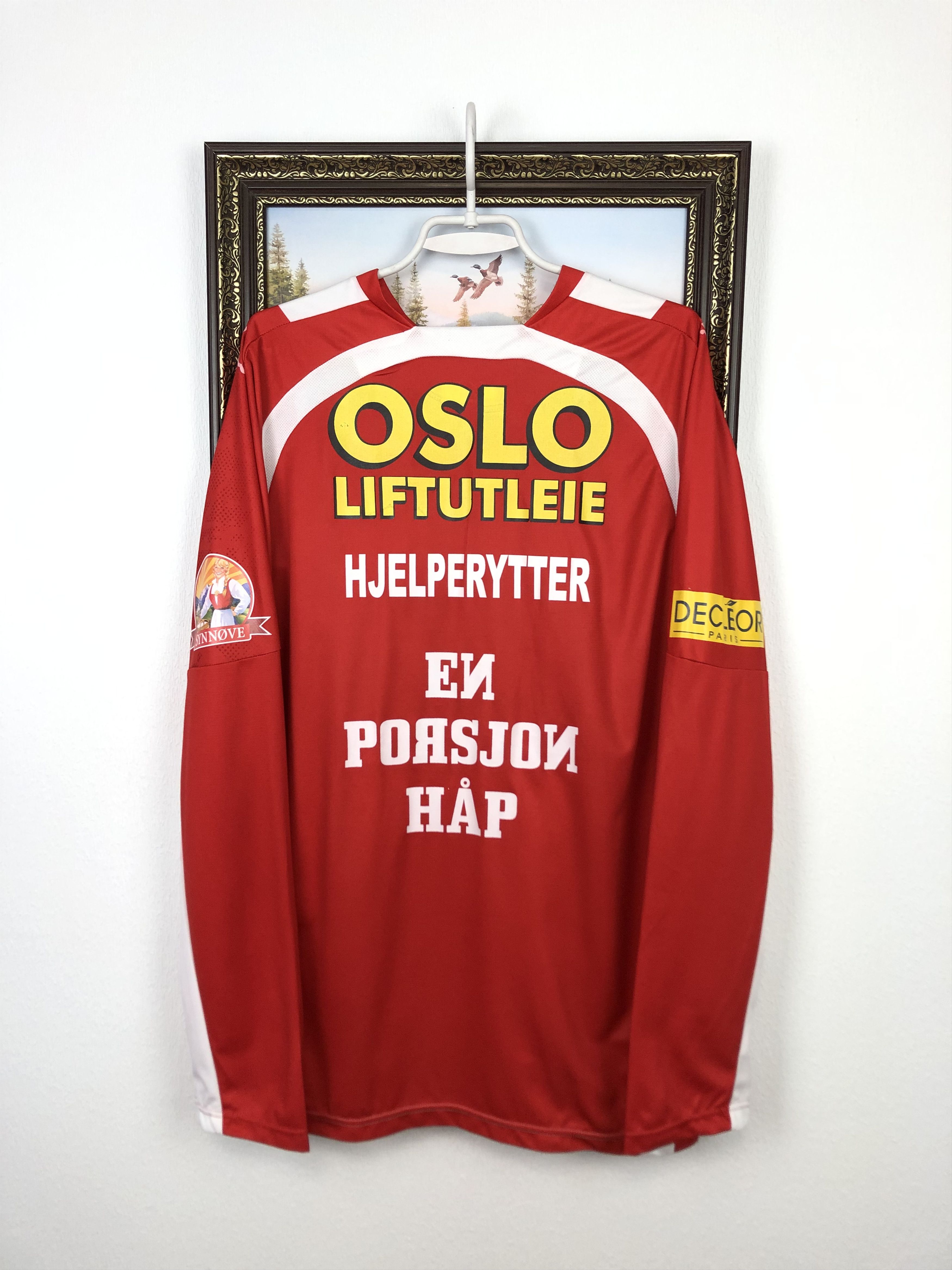 Vintage Lyn Home football shirt 2006 Soccer Puma Long Sleeve Jersey Size US XXL / EU 58 / 5 - 8 Thumbnail