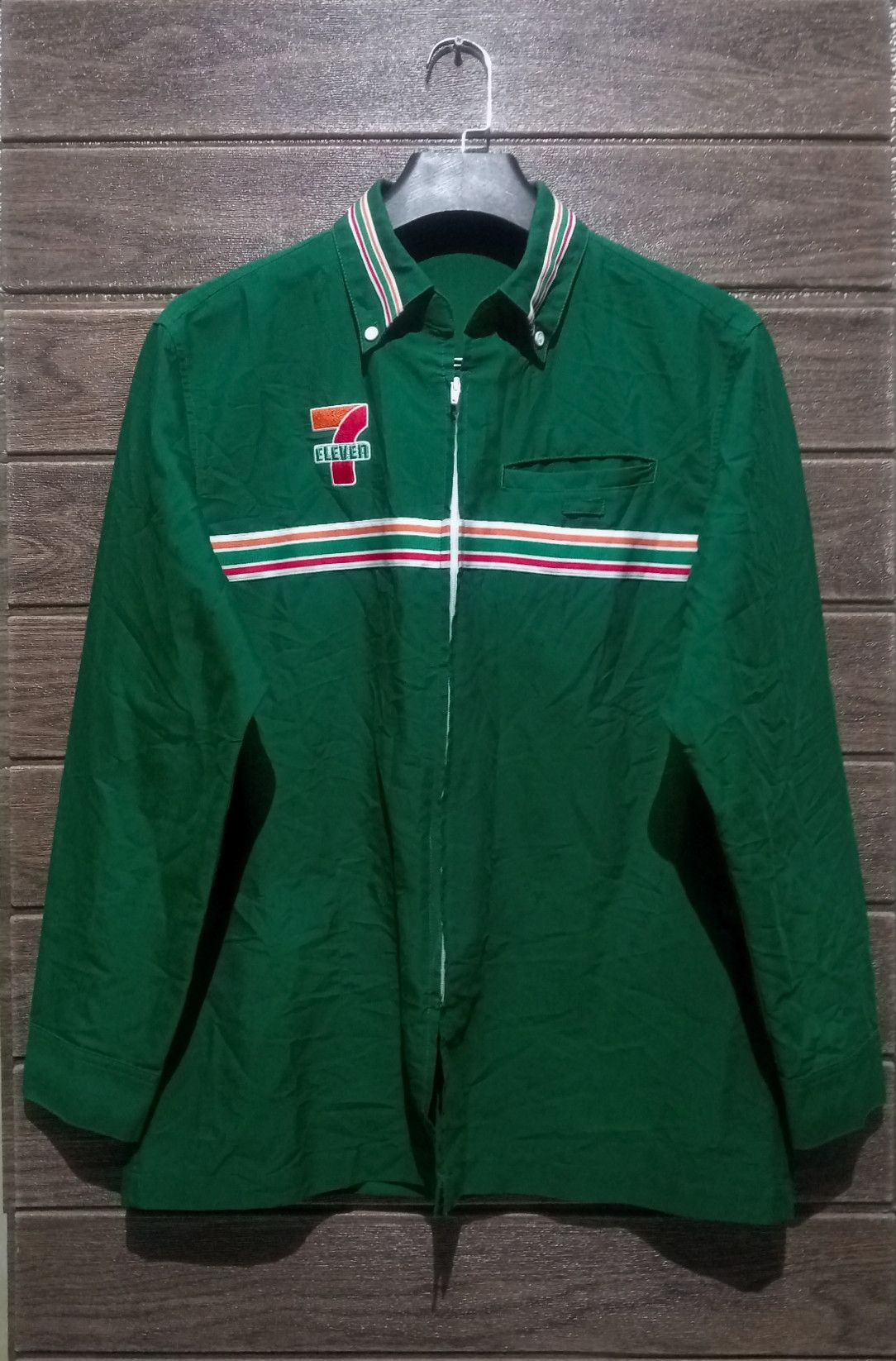 Japanese Brand Vintage 7-Eleven Work Uniform Size US L / EU 52-54 / 3 - 1 Thumbnail