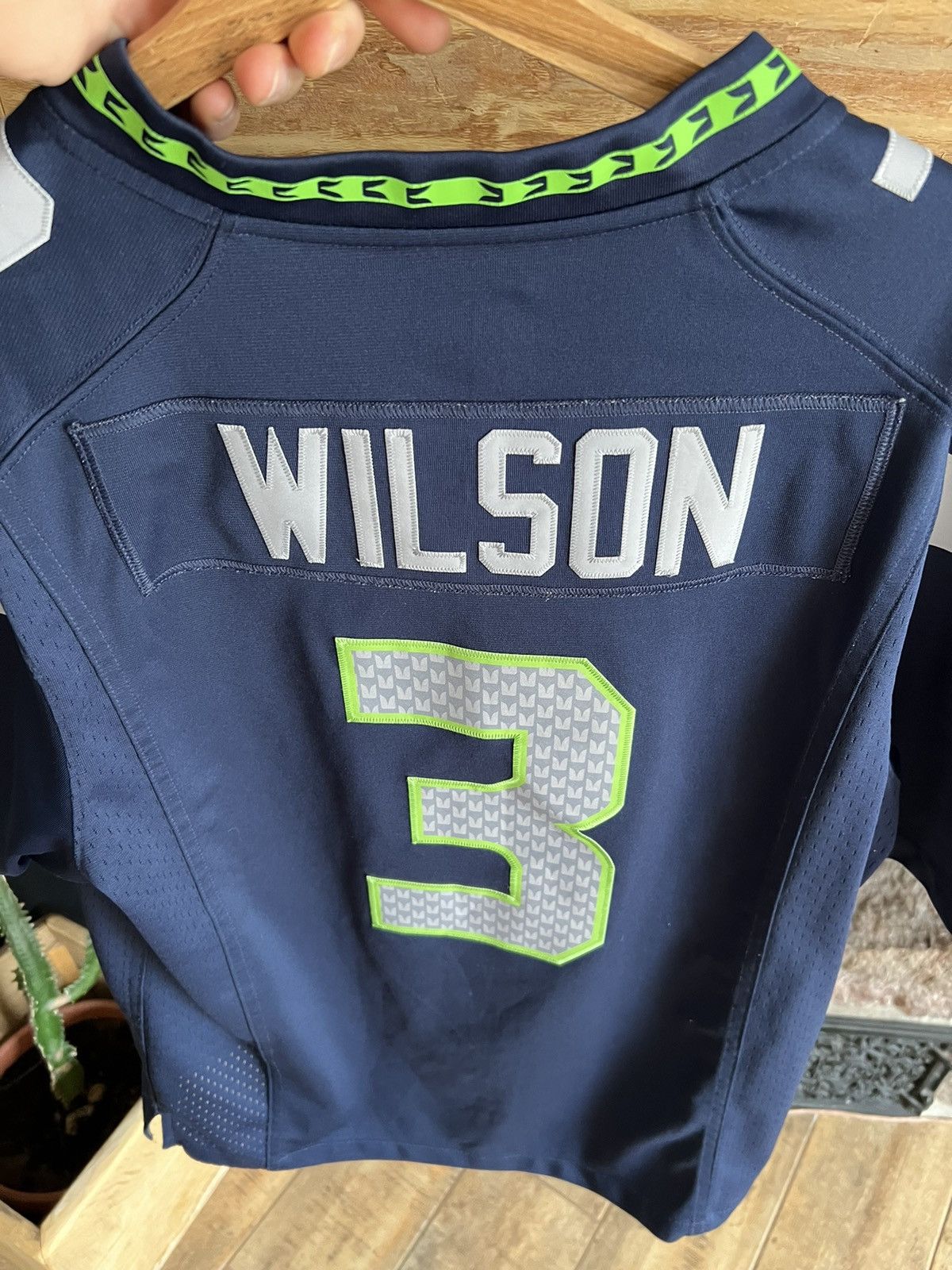 NFL × Nike Nike rugby S, nfl Wilson 3 Seattle , Seahawks Russel jersey Size US S / EU 44-46 / 1 - 7 Thumbnail
