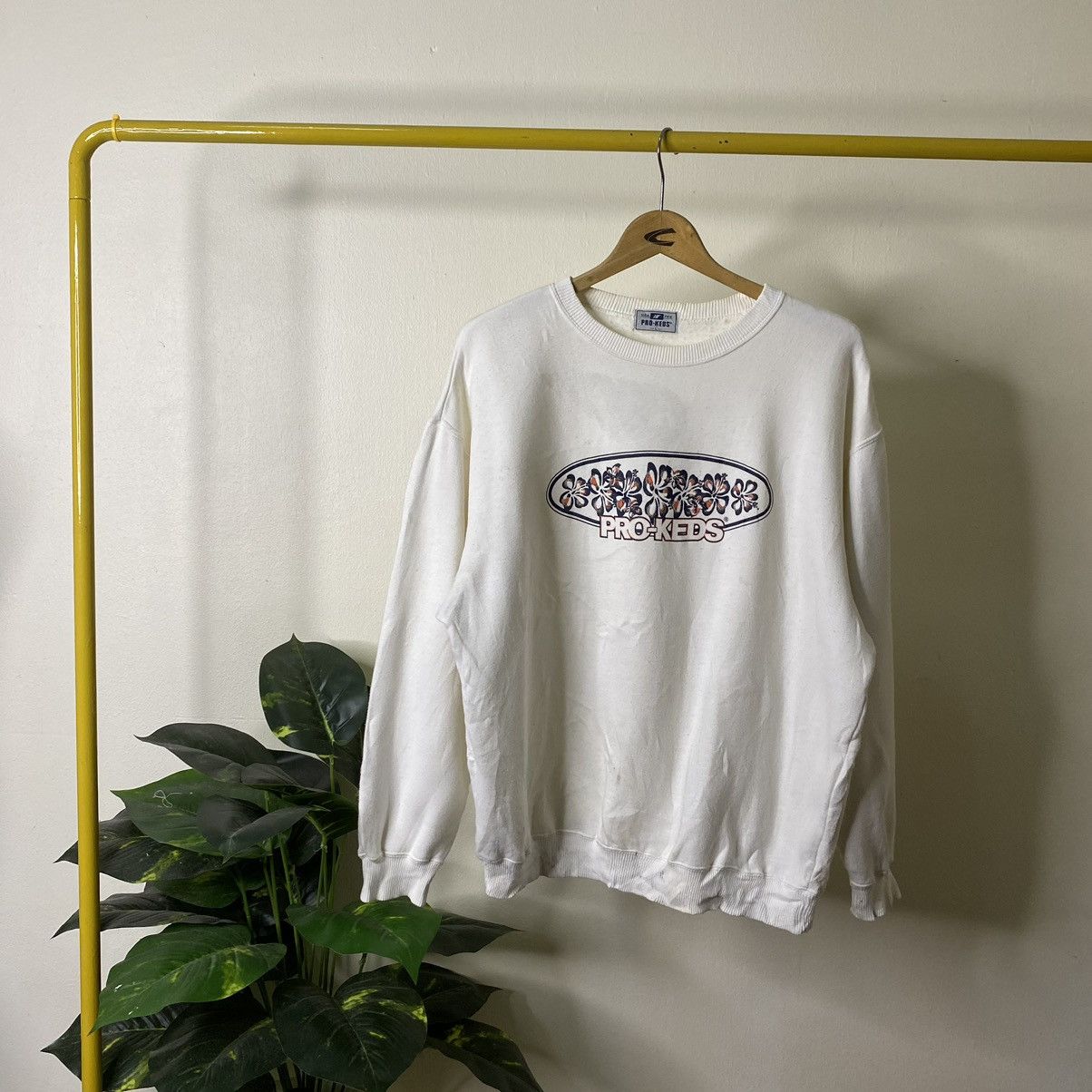 Pro-Keds × Vintage Vintage 1990s Pro Keds Sweatshirt Size US L / EU 52-54 / 3 - 1 Thumbnail
