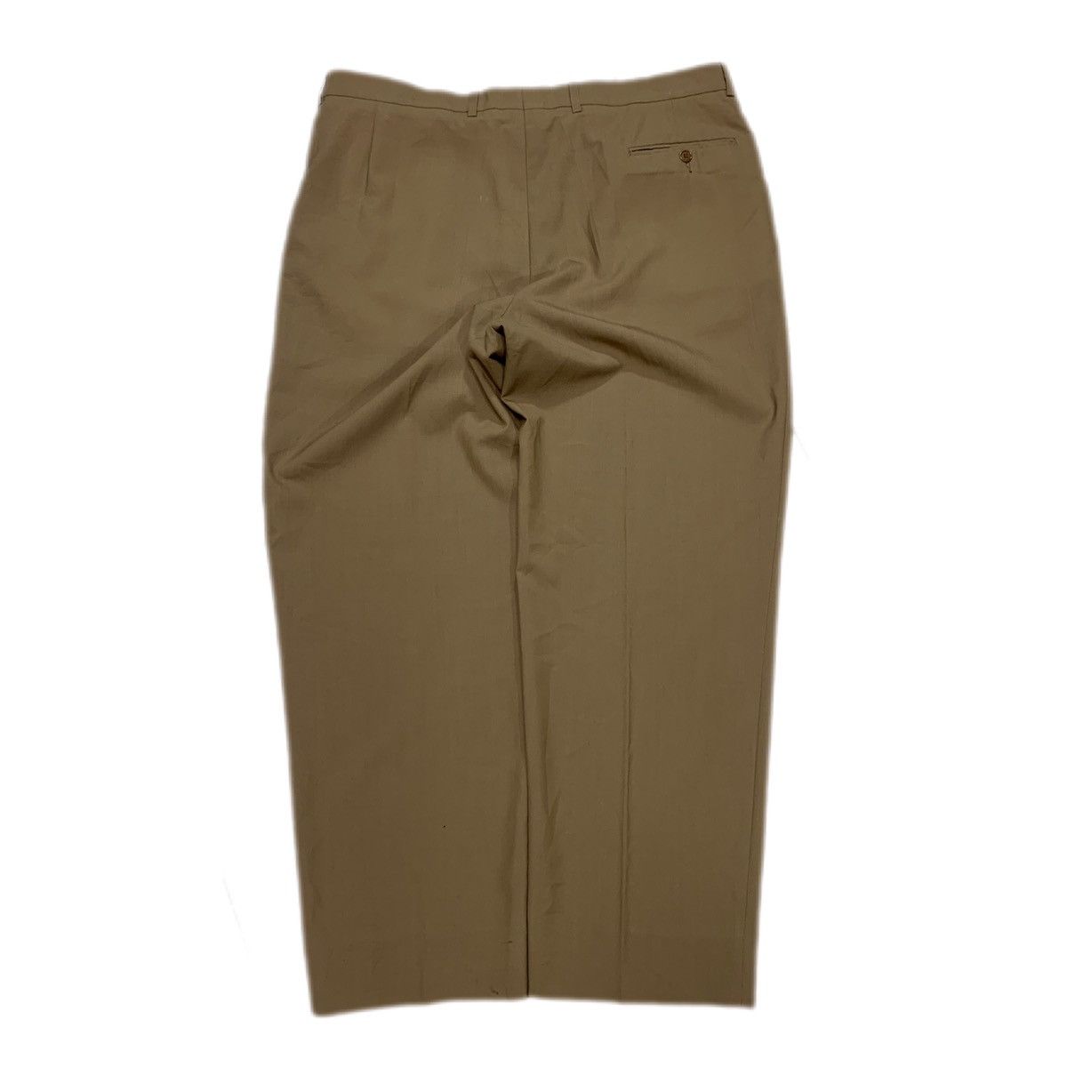 Yves Saint Laurent 90s Vintage Brown faded Yves Saint Laurent chino trousers Size US 39 - 2 Thumbnail