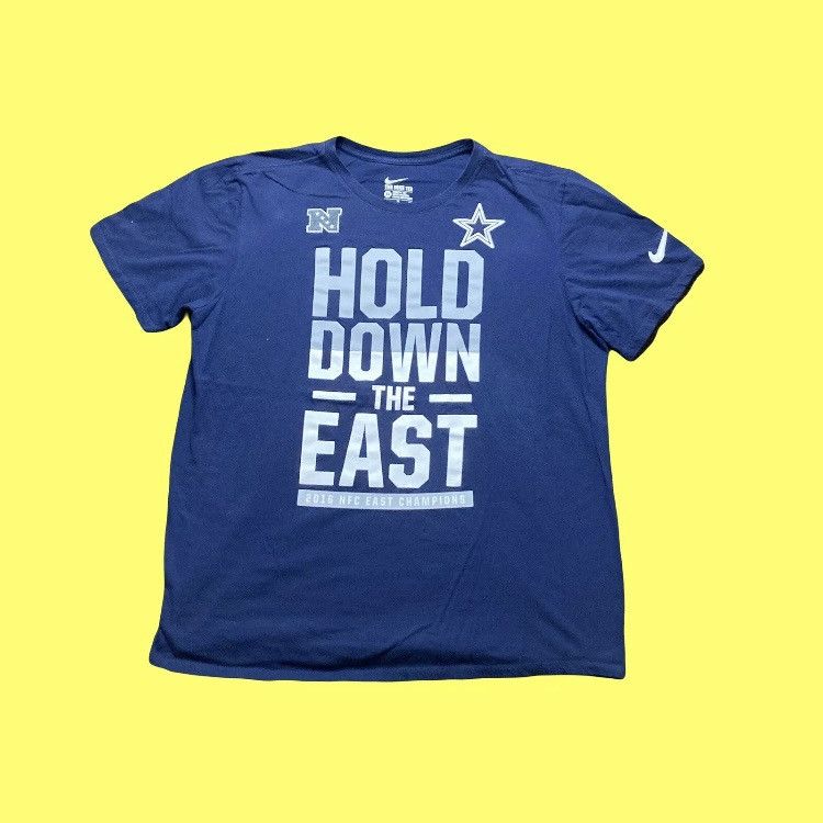 NFL × Nike Nike Dallas Cowboys Hold Down The East T Shirt Size US XL / EU 56 / 4 - 1 Thumbnail