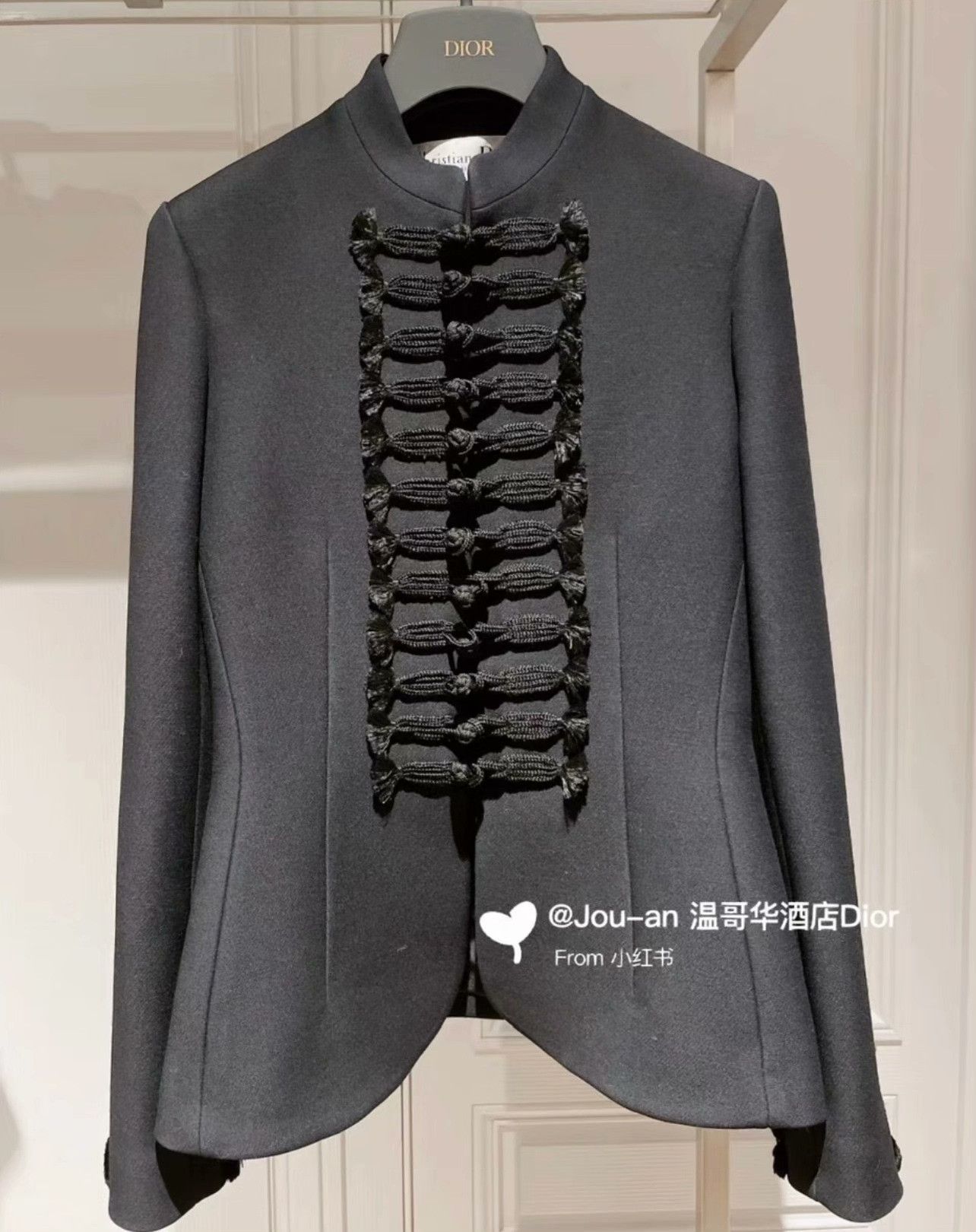 Dior Dior Runway Chinese Knot Blazer Size XXS / US 00 / IT 34 - 1 Thumbnail