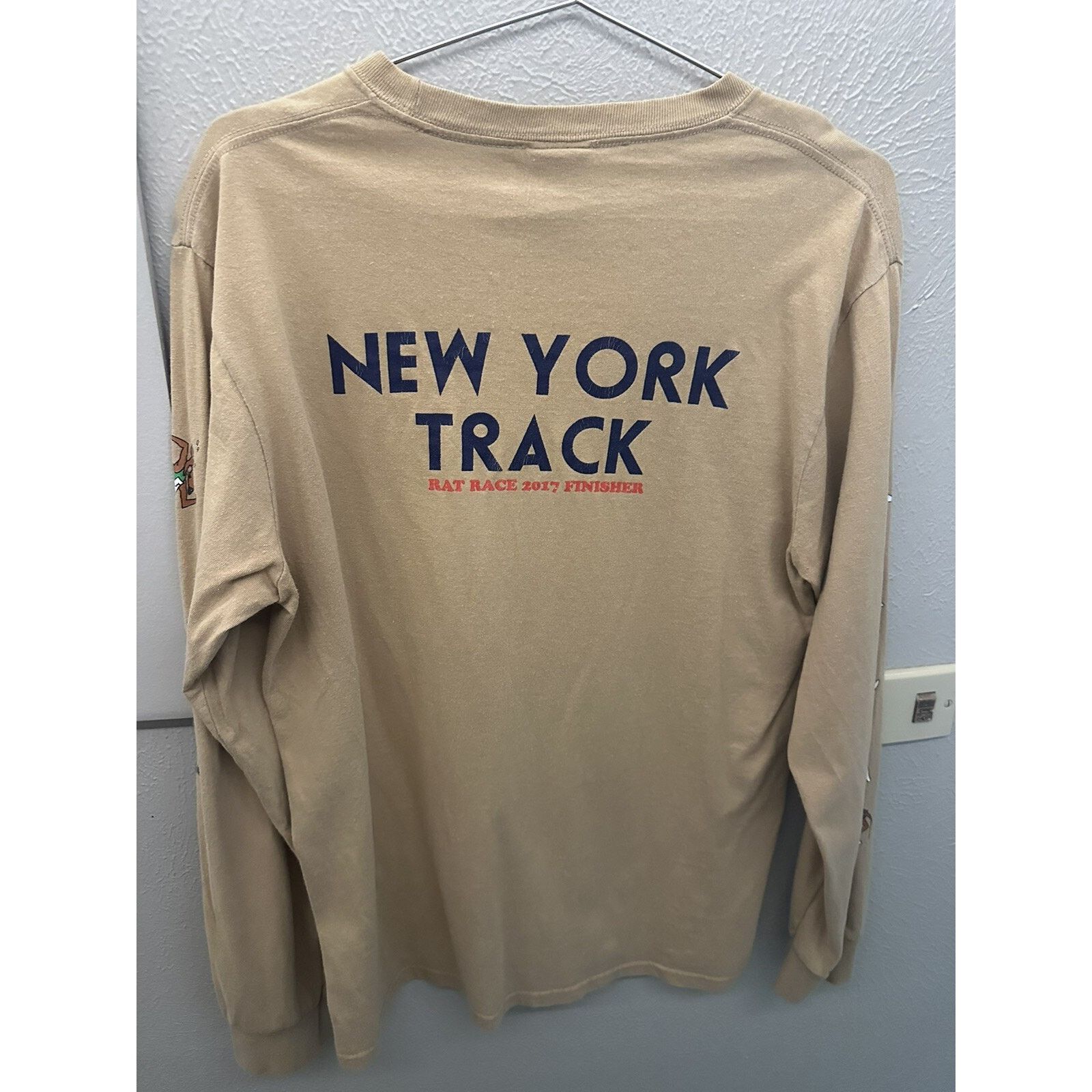 Noah Noah NY "L/S Rat Race Tee" long sleeve medium Beige Size US M / EU 48-50 / 2 - 4 Thumbnail