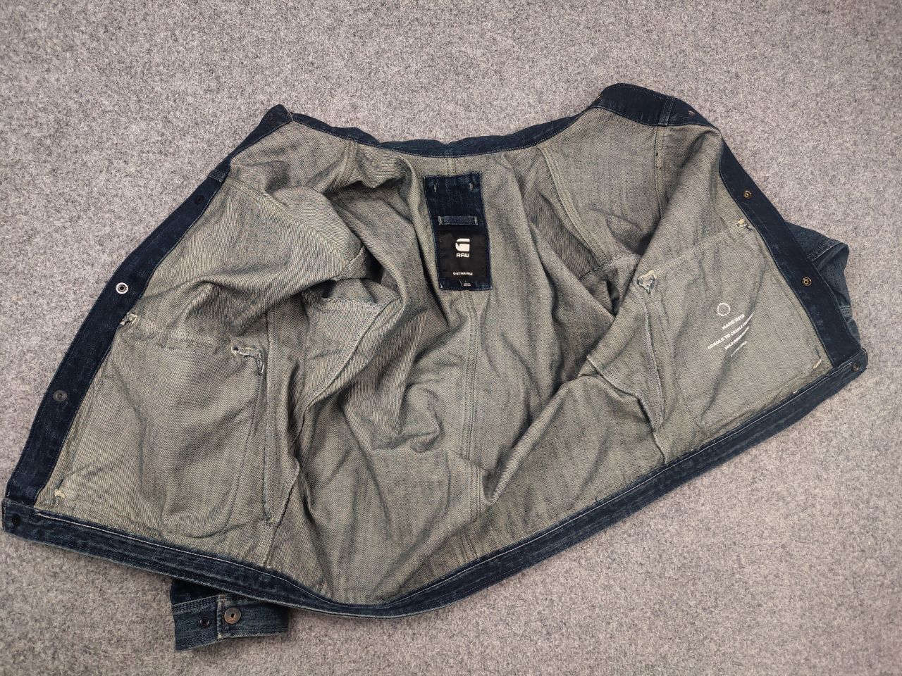 G-Star G-Star RAW Utility Coach Dakota Cargo Denim Vintage Jacket Size US L / EU 52-54 / 3 - 20 Thumbnail