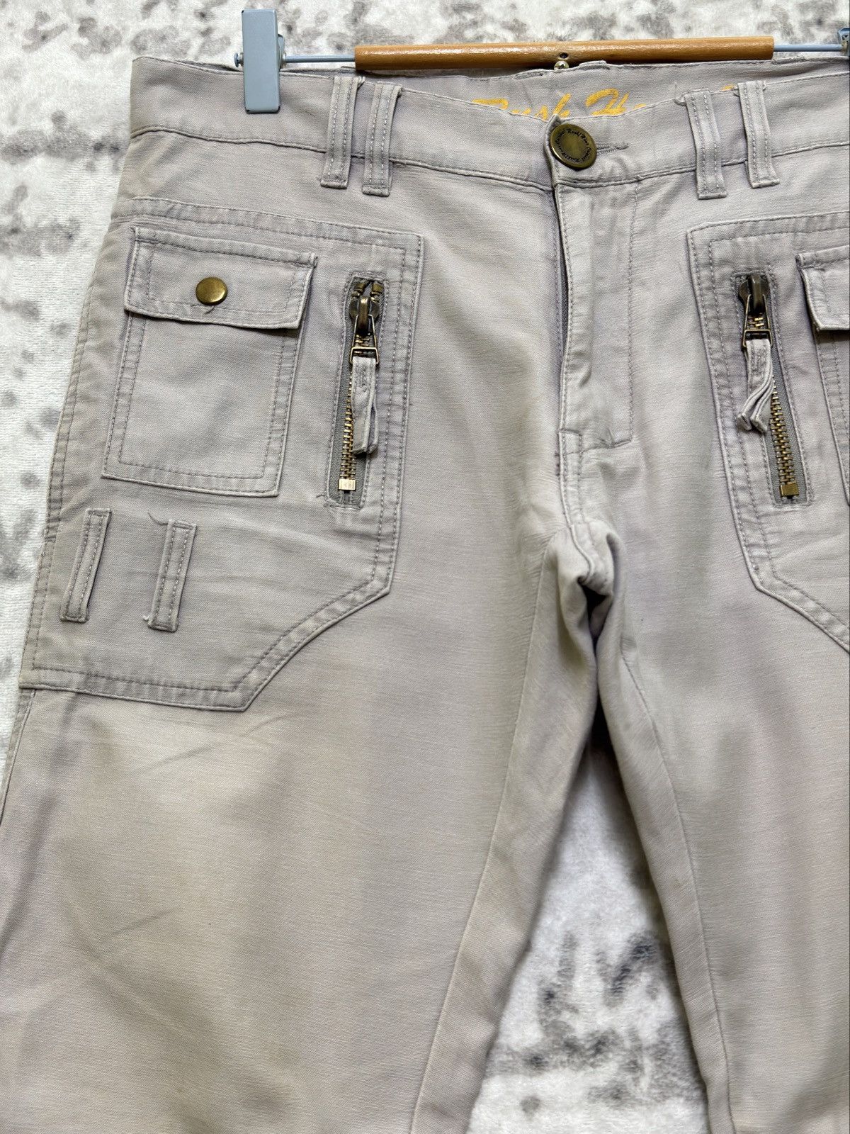 Vintage Vintage Rush Hour Multi Pocket Zipper Utility Pant Size US 32 / EU 48 - 4 Thumbnail