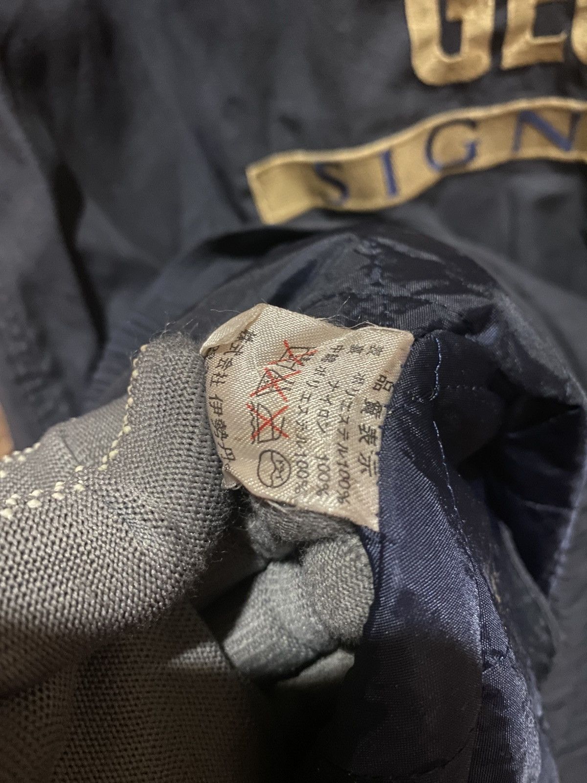 Vintage VINTAGE GEORGIA SIGNATURE BOMBER JACKET MADE IN JAPAN Size US L / EU 52-54 / 3 - 11 Thumbnail