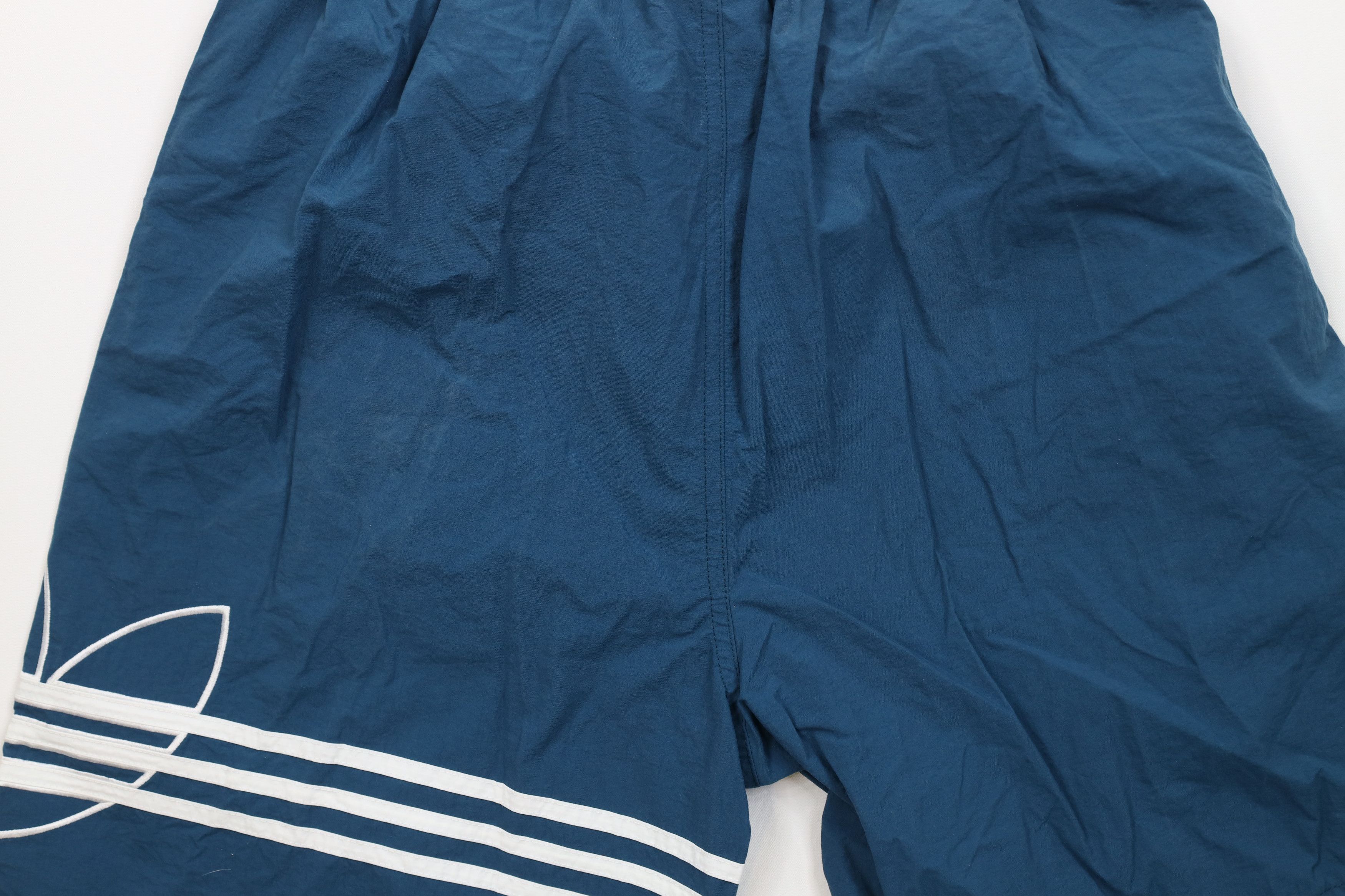 Adidas Deadstock Vintage 90s Adidas Jogging Soccer Shorts Teal Size US 34 / EU 50 - 12 Thumbnail