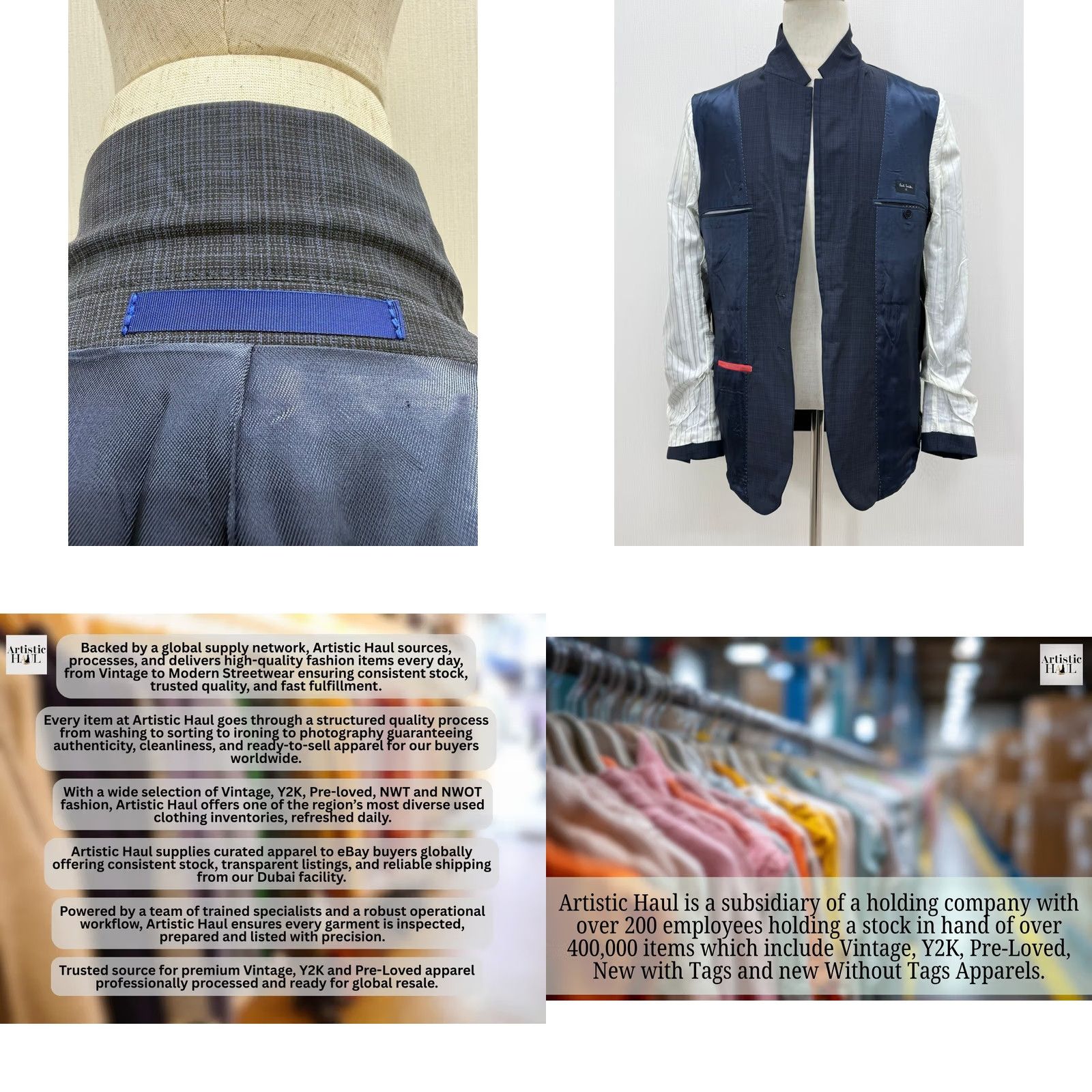 Paul Smith Paul Smith Mens Blue Blazer Jacket Size XL Smart Casual Formal Size 46R - 10 Thumbnail