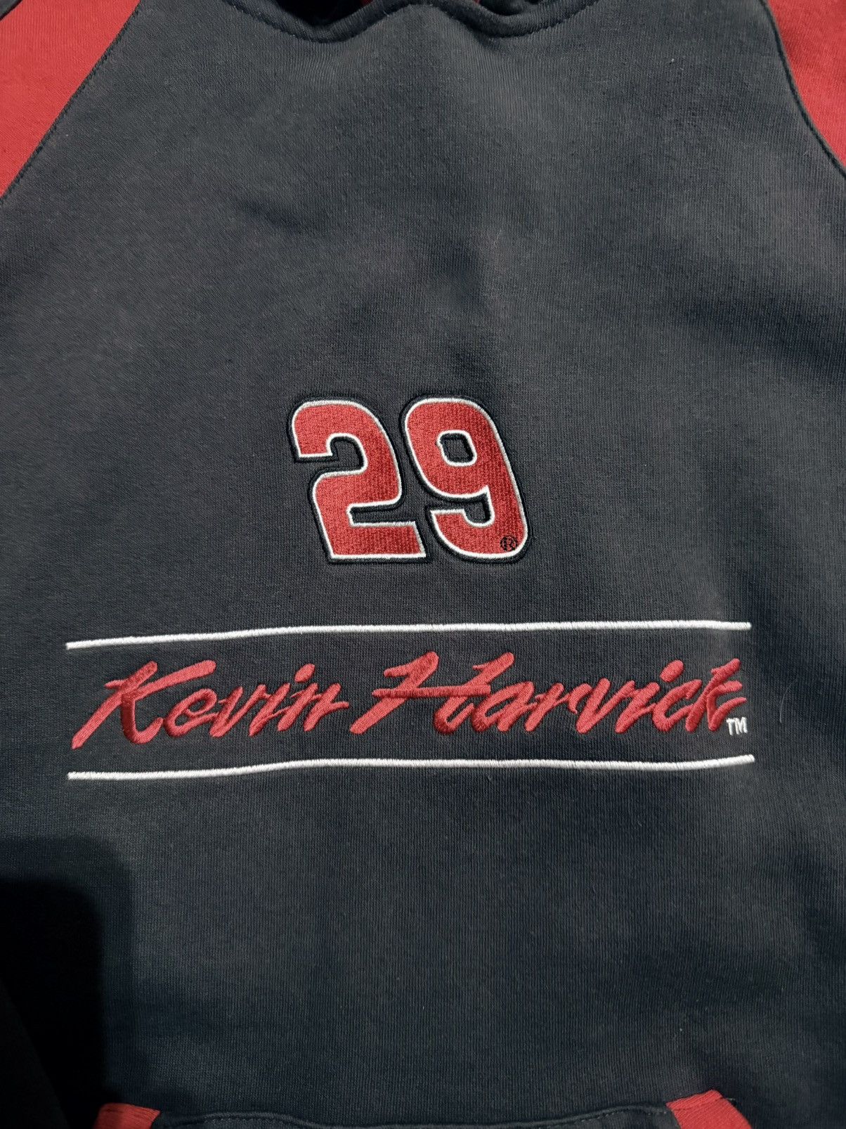 Chase Authentics RARE Vintage Kevin Harvick #29 NASCAR Racing Hoodie Size US XL / EU 56 / 4 - 2 Thumbnail