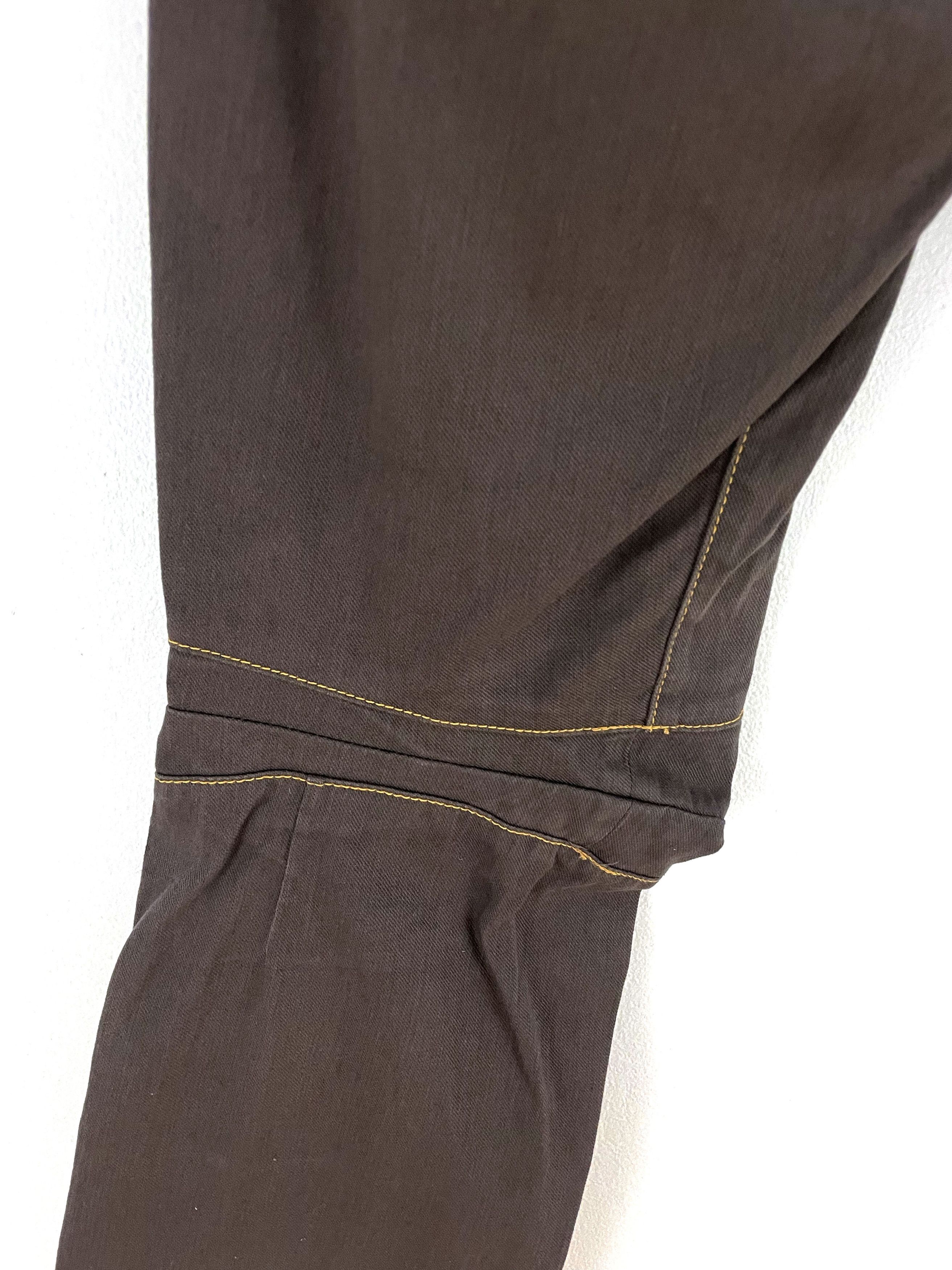 Junya Watanabe 2004 Contrast Stitch Biker Pants Size US 34 / EU 50 - 9 Thumbnail