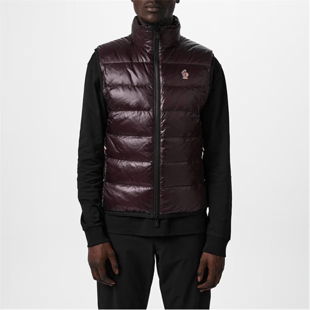 Moncler Logo Patch Padded Gilet Size US M / EU 48-50 / 2 - 5 Thumbnail
