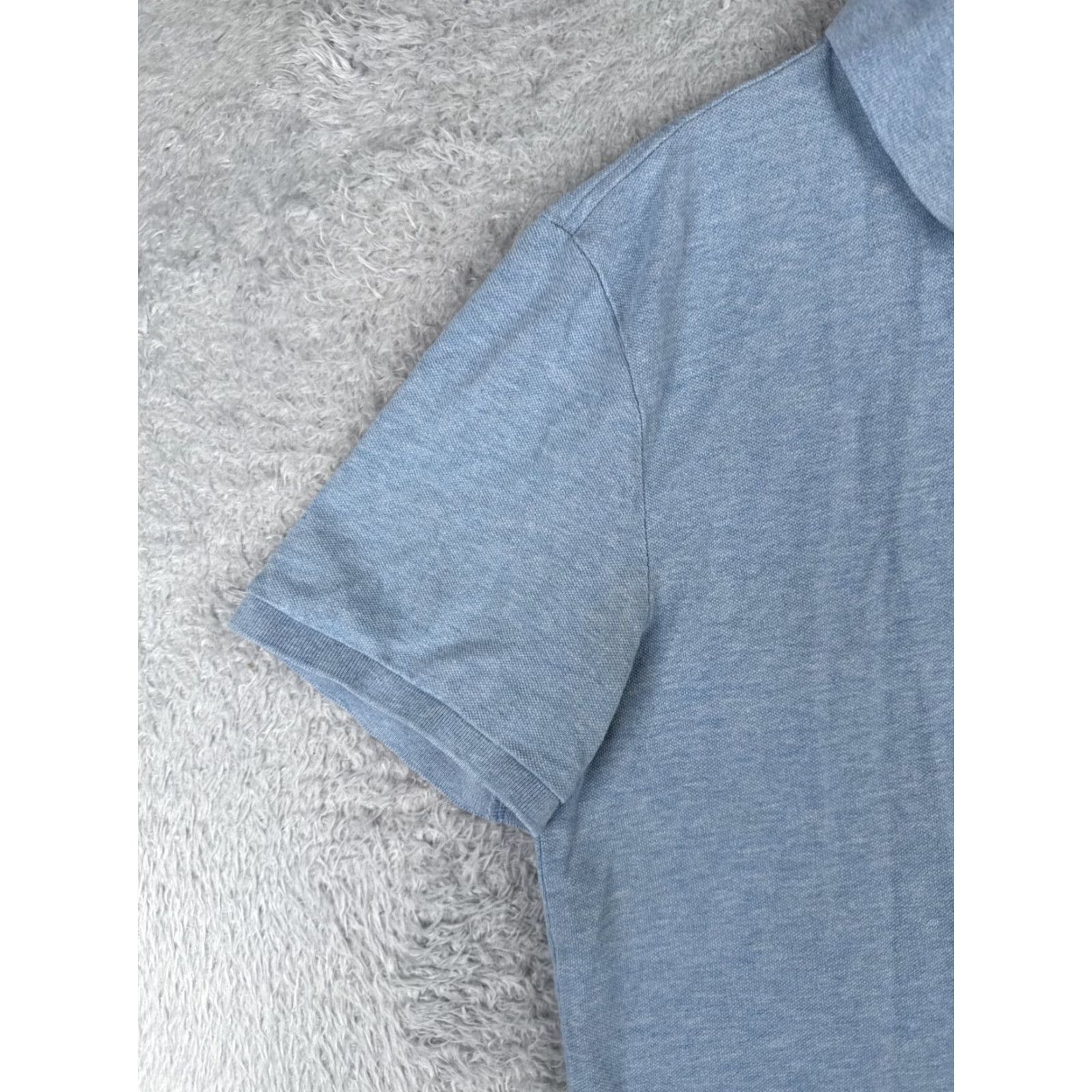 Tommy Hilfiger VINTAGE Tommy Hilfiger Polo Shirt Mens XL Blue Short Sleeve Knit Custom Fit Regular Fit Polo Golf Sports Shirt Mens XL Blue Size US XL / EU 56 / 4 - 3 Thumbnail